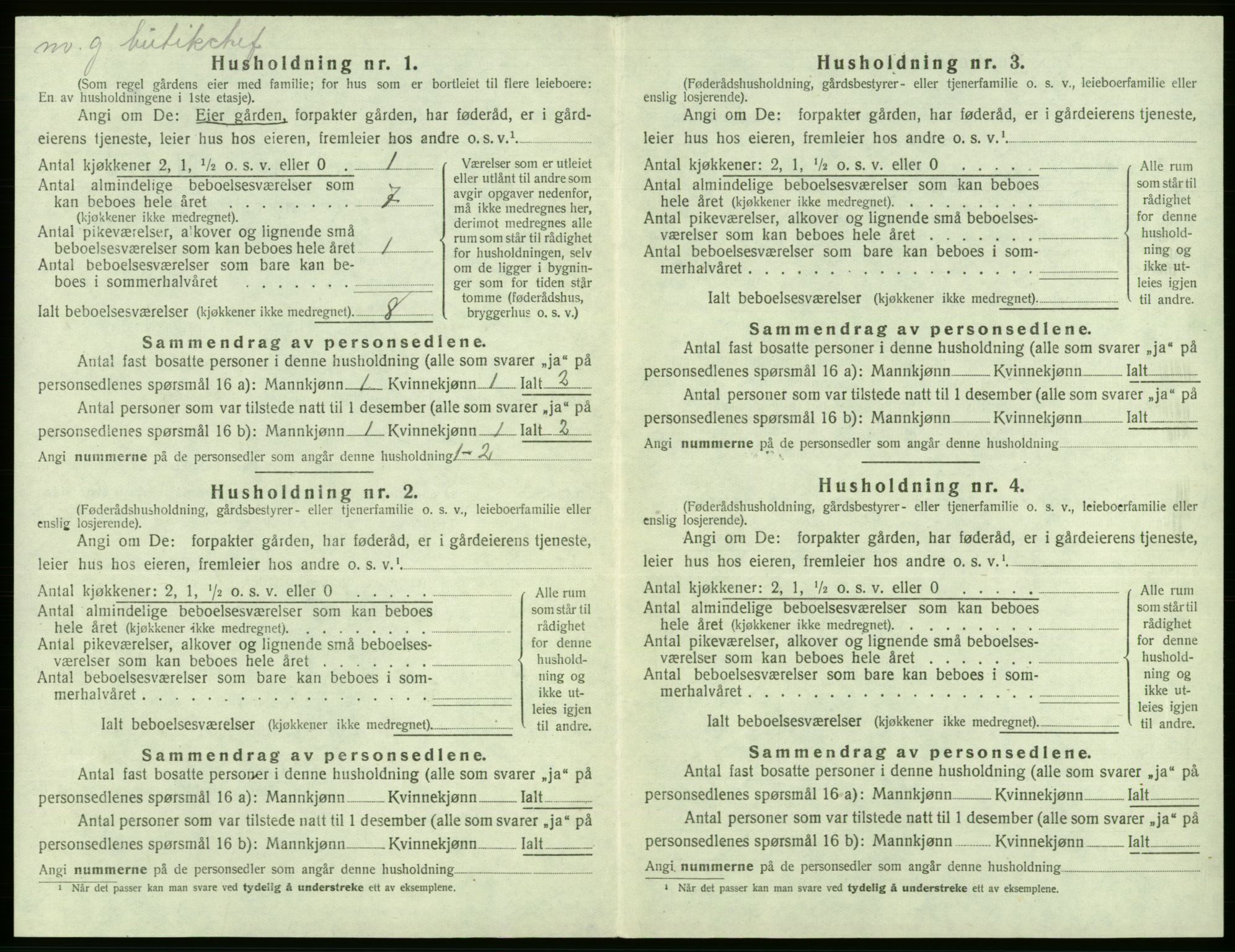 SAB, 1920 census for Fana, 1920, p. 1635
