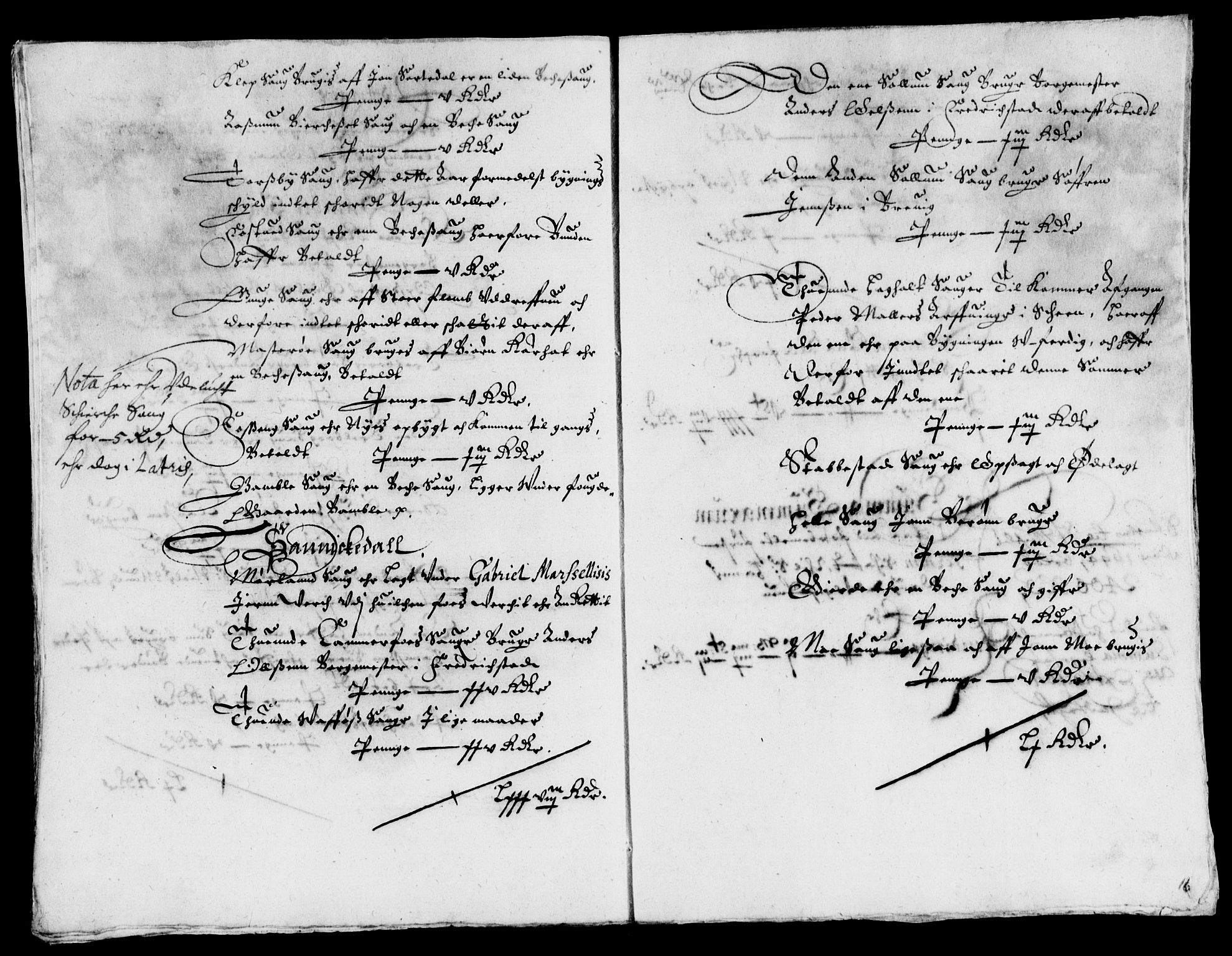 Rentekammeret inntil 1814, Reviderte regnskaper, Lensregnskaper, AV/RA-EA-5023/R/Rb/Rbp/L0032: Bratsberg len, 1645-1647