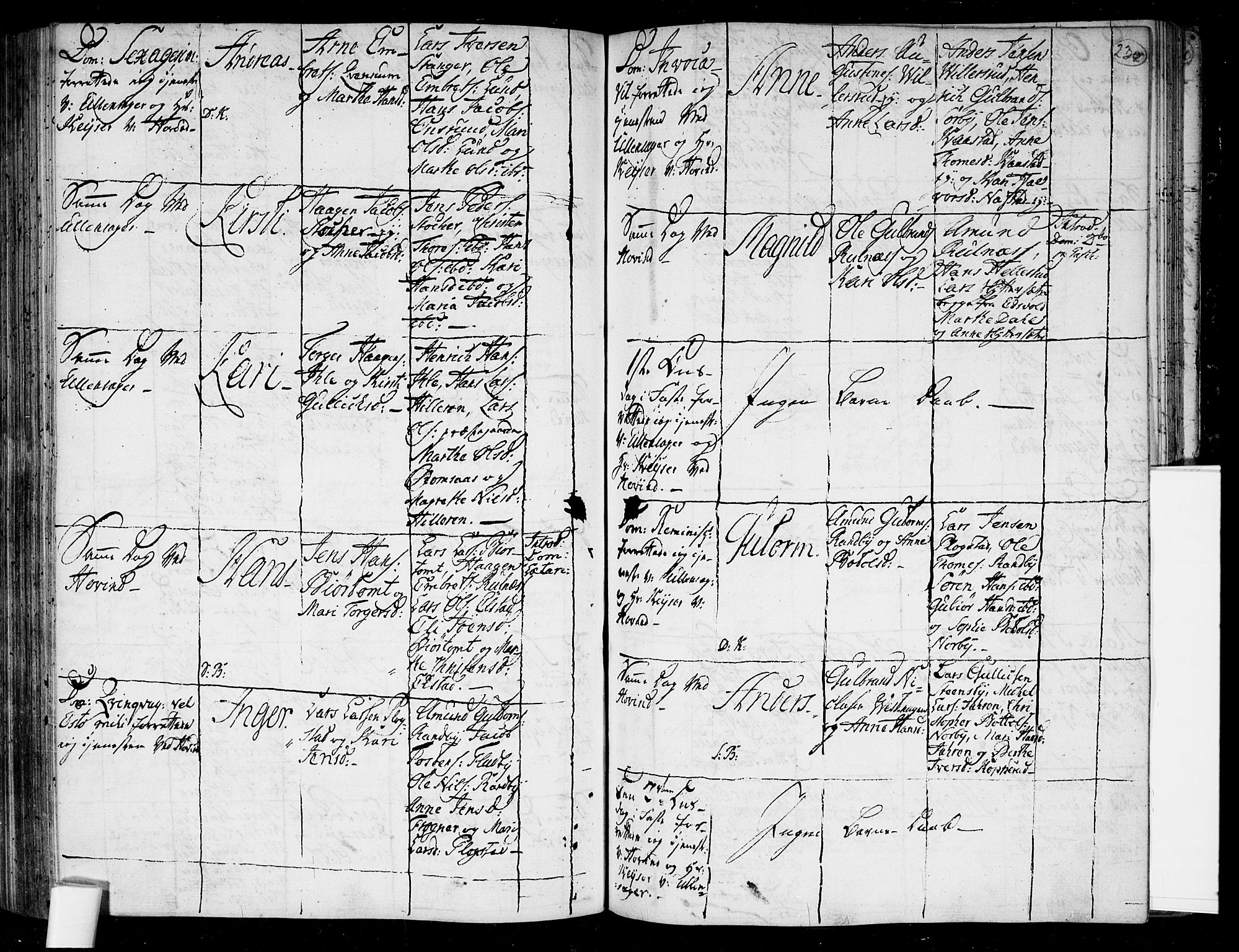 Ullensaker prestekontor Kirkebøker, AV/SAO-A-10236a/F/Fa/L0006: Parish register (official) no. I 6, 1762-1785, p. 230