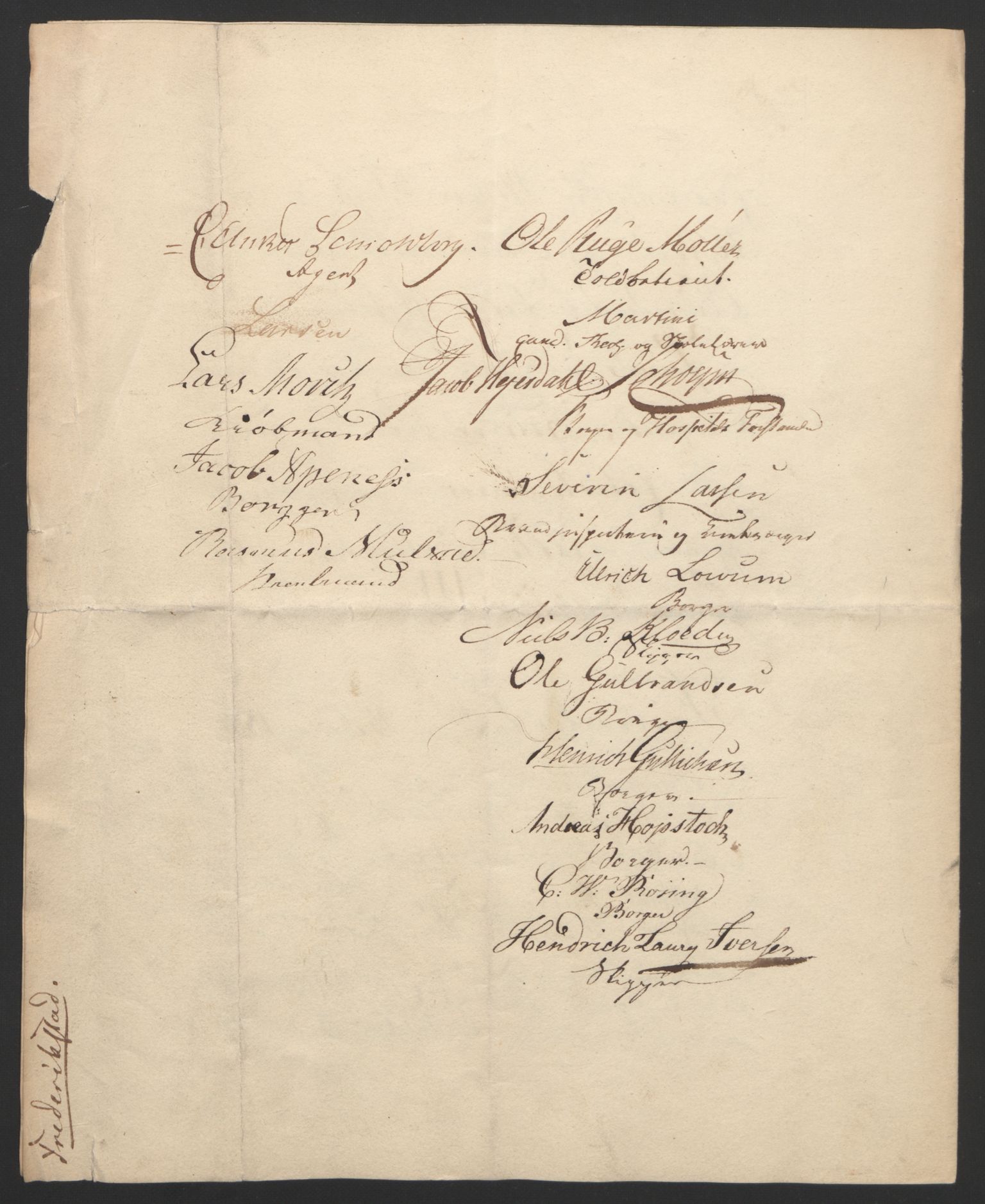 Statsrådssekretariatet, RA/S-1001/D/Db/L0007: Fullmakter for Eidsvollsrepresentantene i 1814. , 1814, p. 18