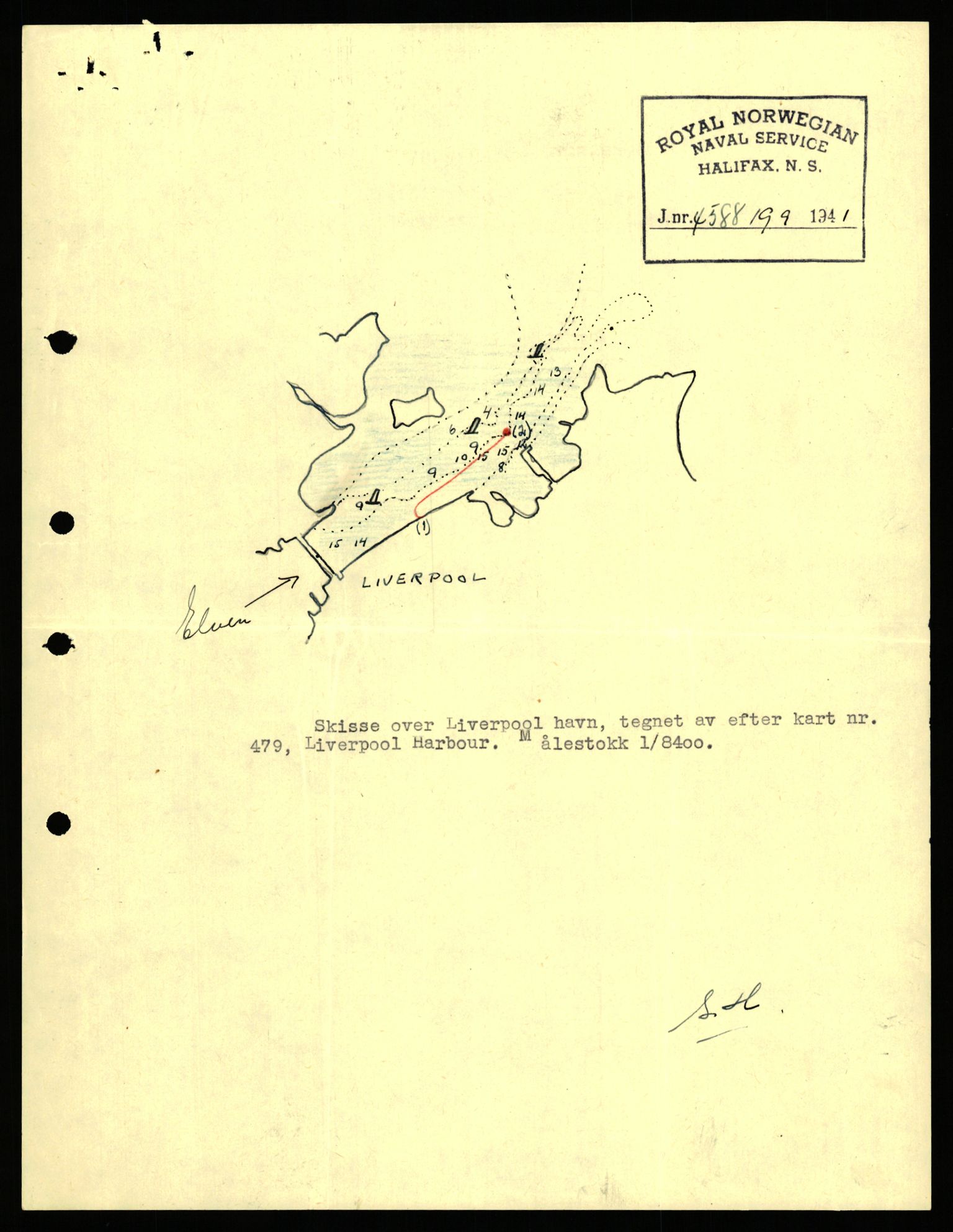 Forsvaret, Sjøforsvarets overkommando, AV/RA-RAFA-2035/D/Dc/L0306: --, 1940-1945, p. 336