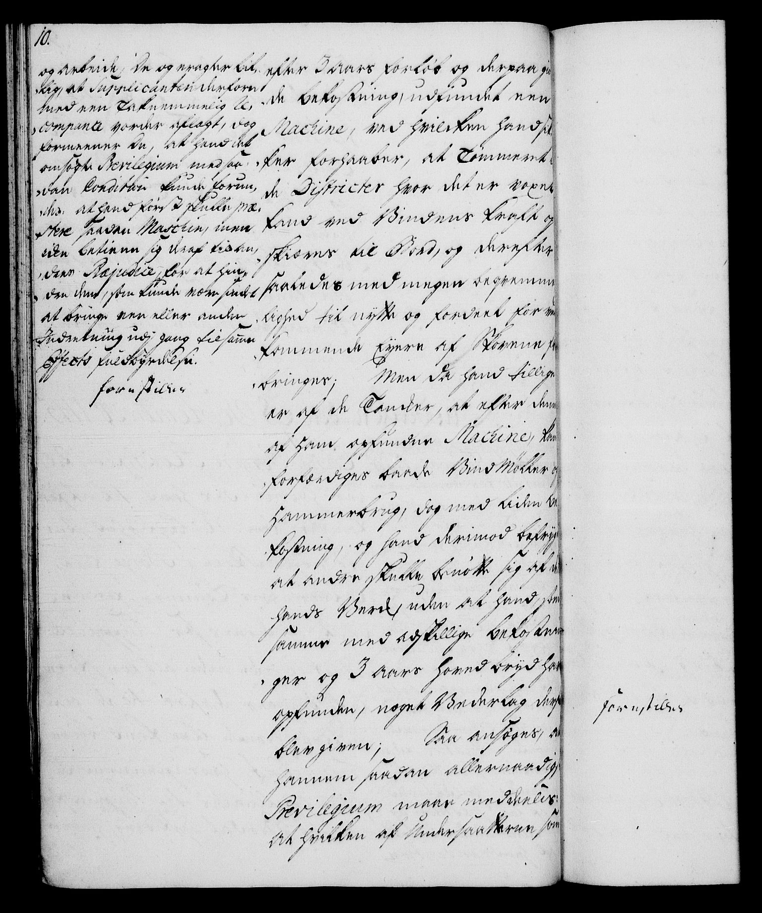 Rentekammeret, Kammerkanselliet, RA/EA-3111/G/Gh/Gha/L0027: Norsk ekstraktmemorialprotokoll (merket RK 53.72), 1745-1746, p. 10