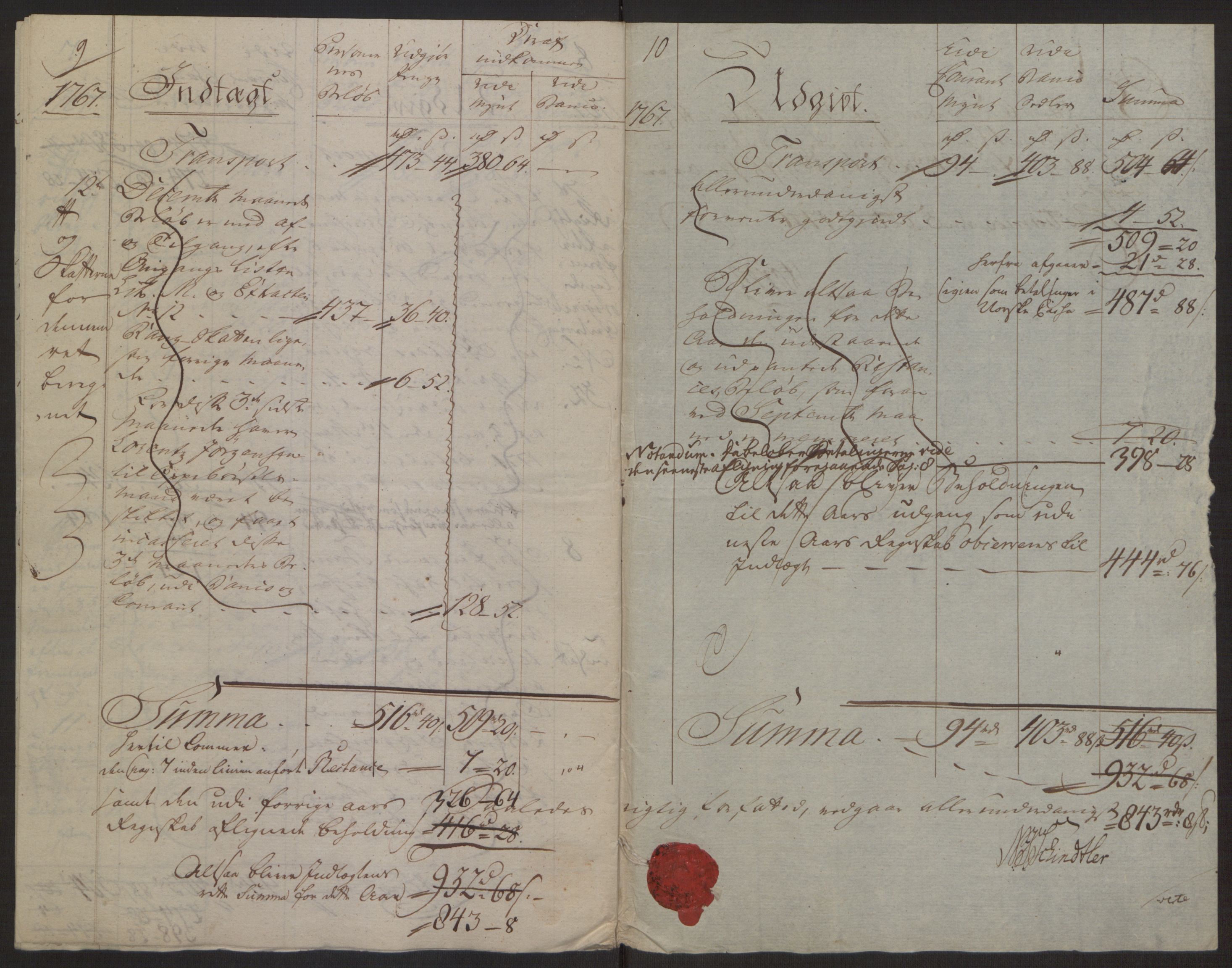 Rentekammeret inntil 1814, Reviderte regnskaper, Byregnskaper, AV/RA-EA-4066/R/Rh/L0163/0001: [H4] Kontribusjonsregnskap / Ekstraskatt, Holmestrand, 1762-1772, p. 314