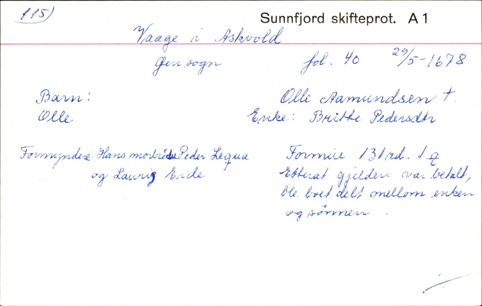 Skiftekort ved Statsarkivet i Bergen, SAB/SKIFTEKORT/003/L0001: Skifteprotokoll nr. 1, 1677-1687, p. 149