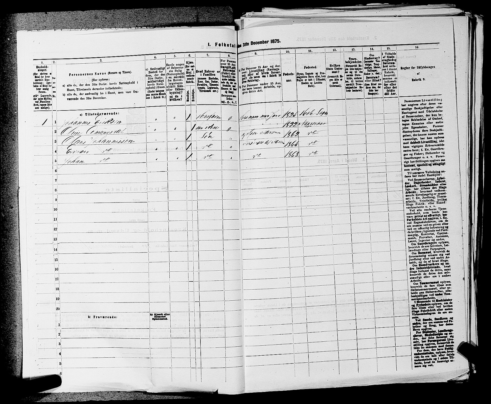 SAKO, 1875 census for 0613L Norderhov/Norderhov, Haug og Lunder, 1875, p. 635