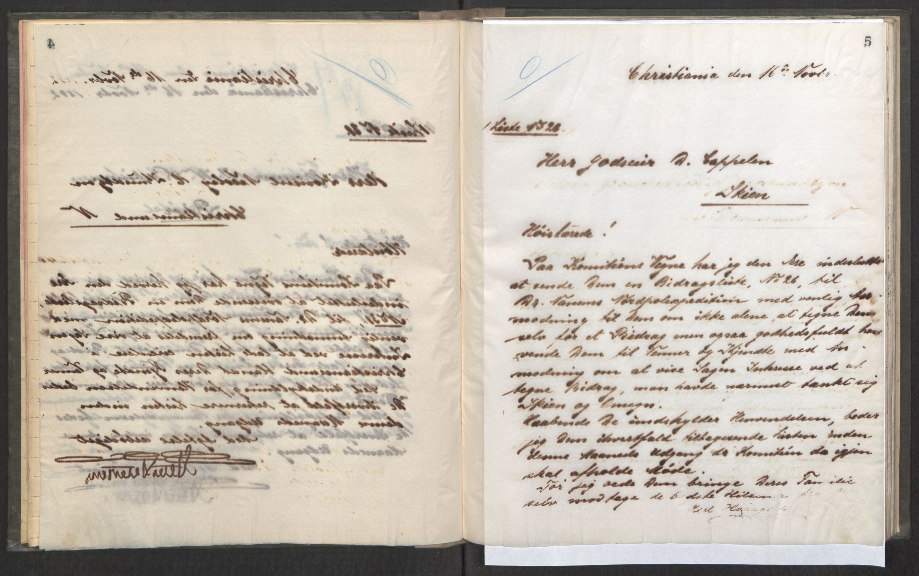 Arbeidskomitéen for Fridtjof Nansens polarekspedisjon, AV/RA-PA-0061/D/L0001/0001: Pengeinnsamlingen / Kopibok, 1893-1895, p. 48