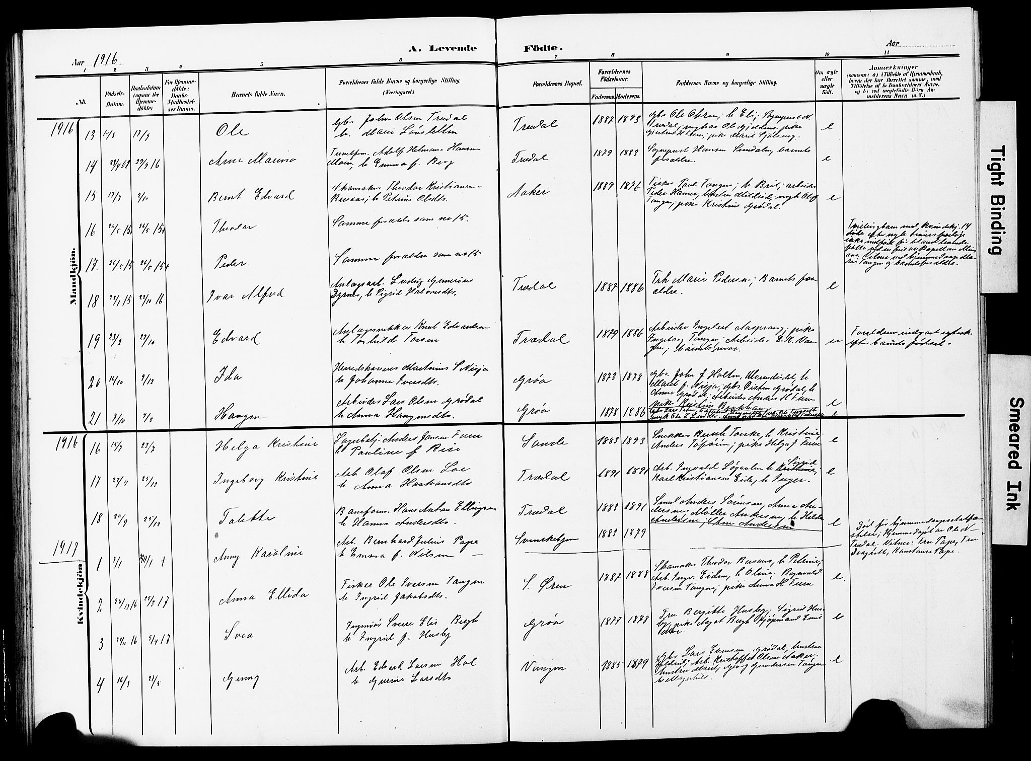 Ministerialprotokoller, klokkerbøker og fødselsregistre - Møre og Romsdal, AV/SAT-A-1454/590/L1017: Parish register (copy) no. 590C02, 1869-1931