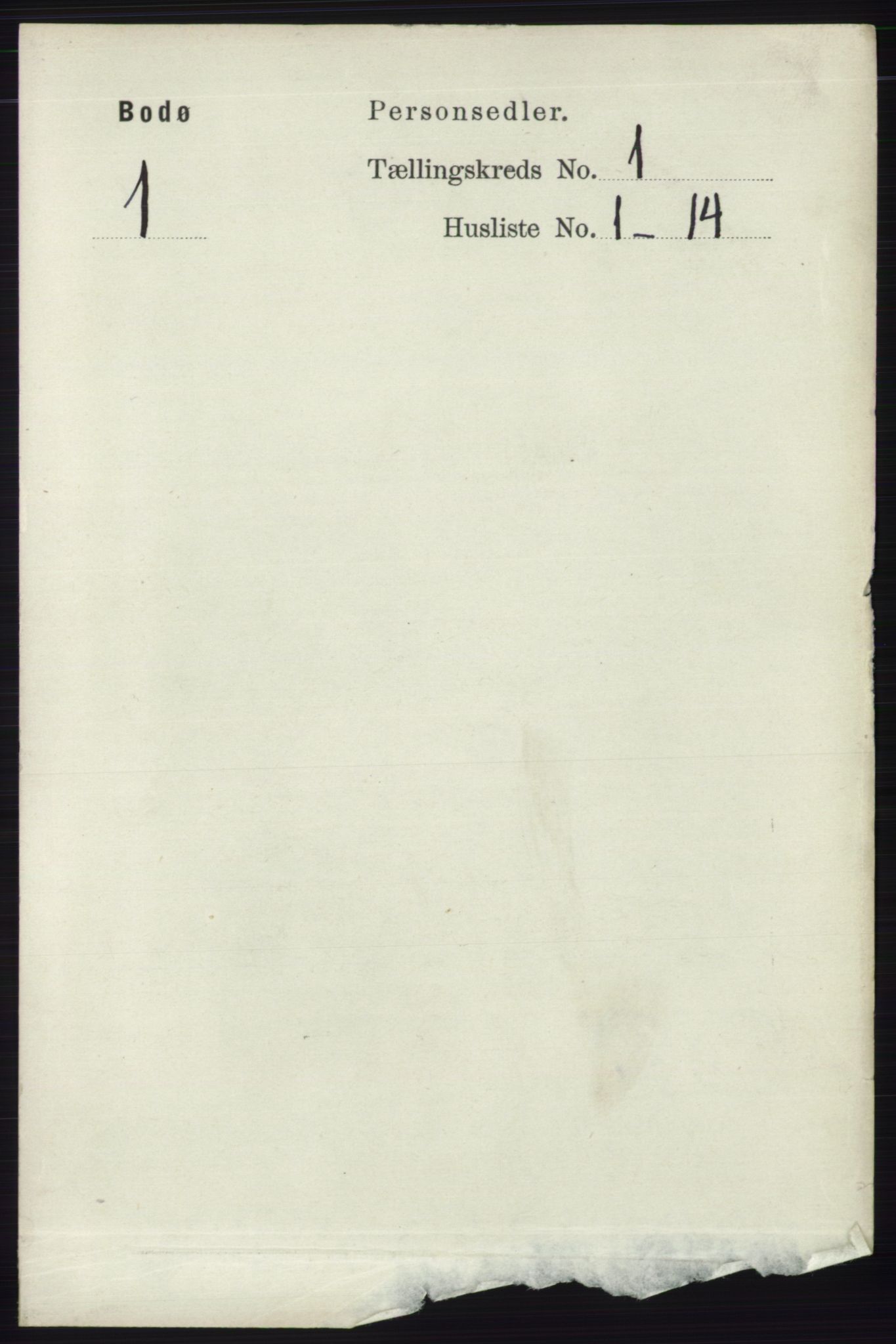 RA, 1891 census for 1804 Bodø, 1891, p. 128