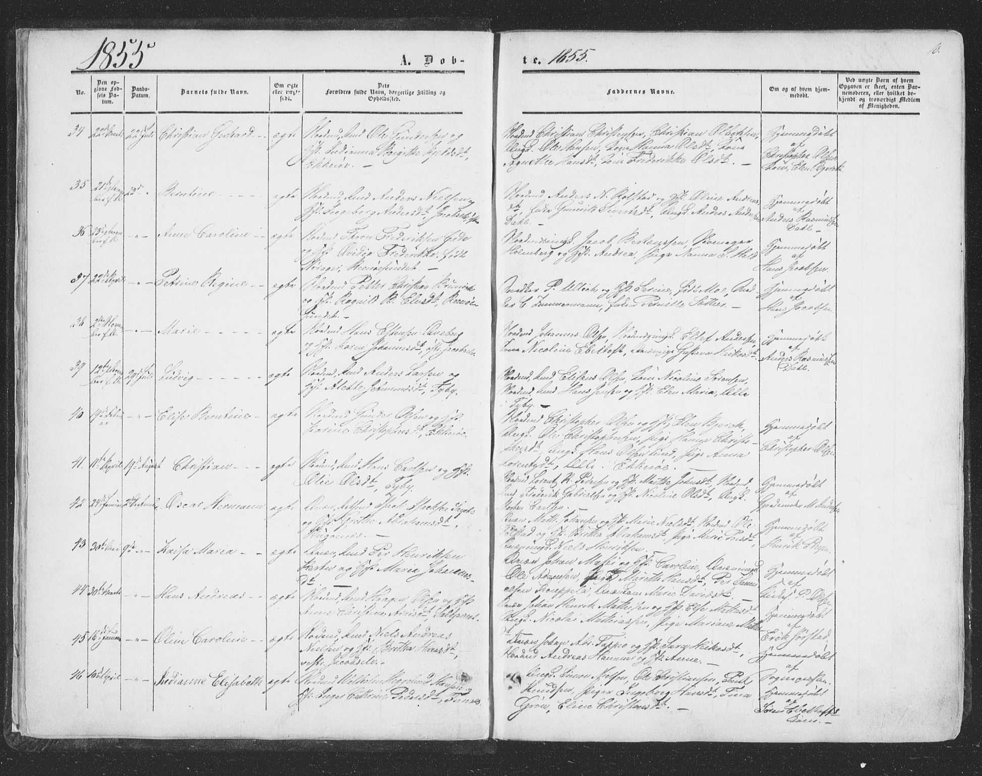 Vadsø sokneprestkontor, SATØ/S-1325/H/Ha/L0004kirke: Parish register (official) no. 4, 1854-1880, p. 10
