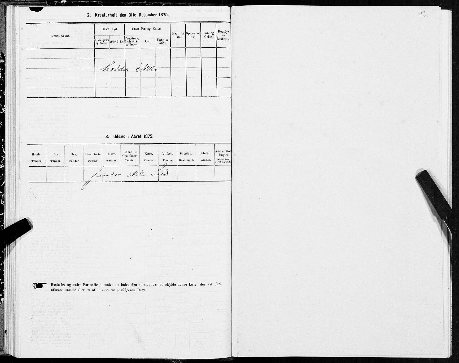 SAT, 1875 census for 1601 Trondheim, 1875, p. 7093