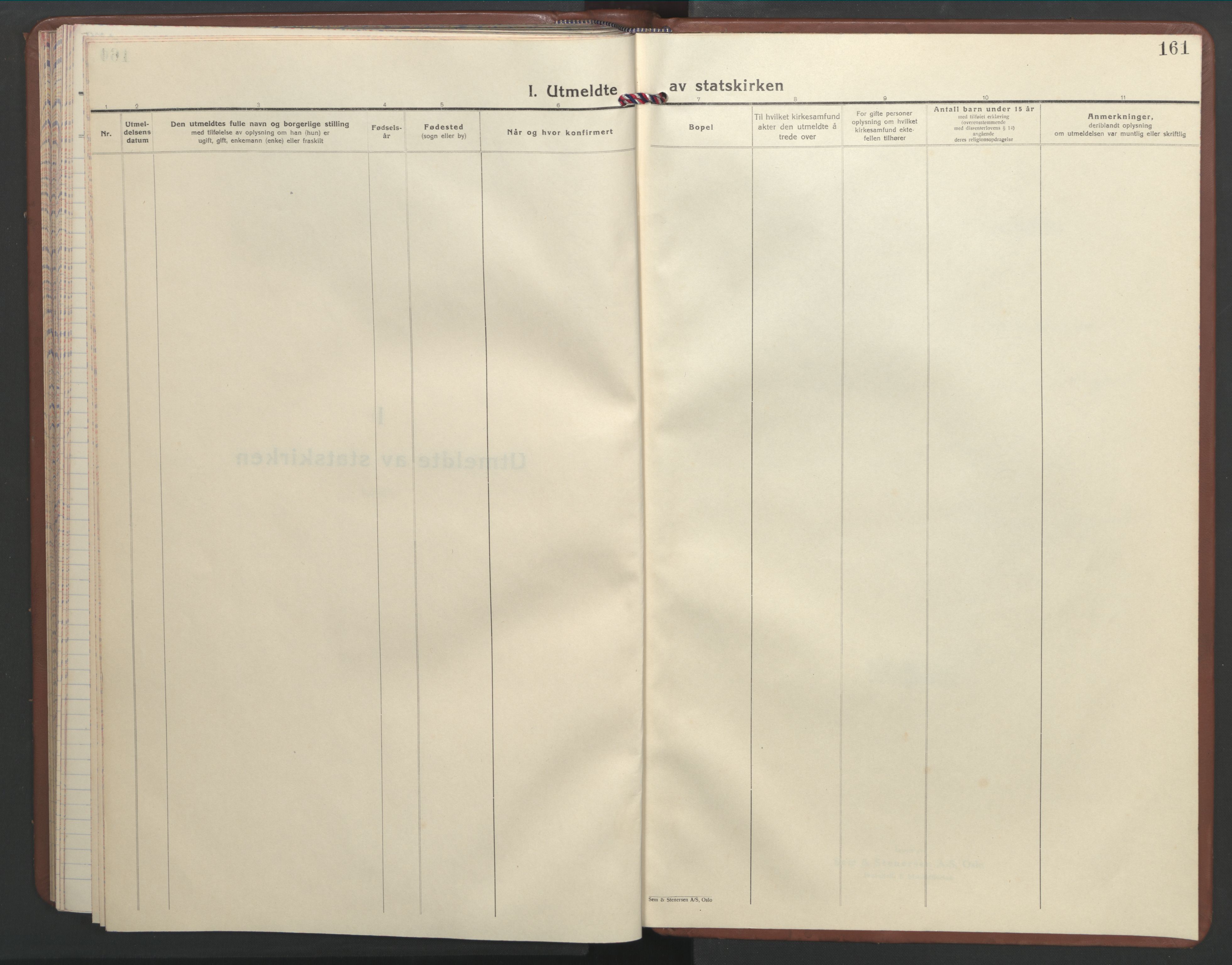 Ministerialprotokoller, klokkerbøker og fødselsregistre - Møre og Romsdal, SAT/A-1454/577/L0898: Parish register (copy) no. 577C02, 1939-1948, p. 161