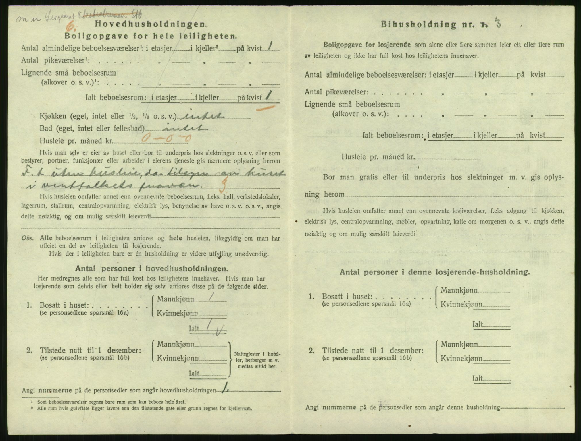 SAT, 1920 census for Narvik, 1920, p. 3979