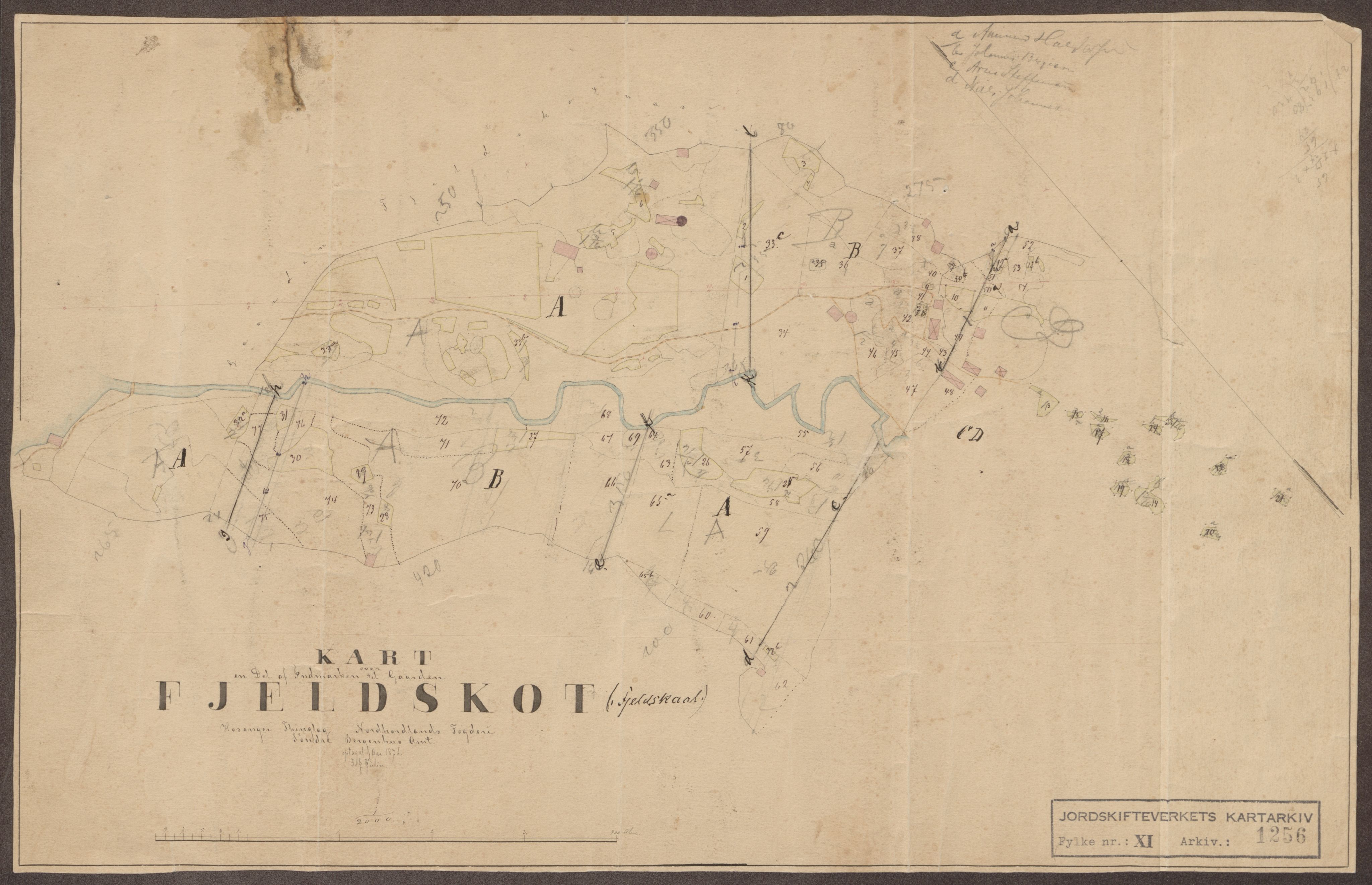 Jordskifteverkets kartarkiv, AV/RA-S-3929/T, 1859-1988, p. 1404