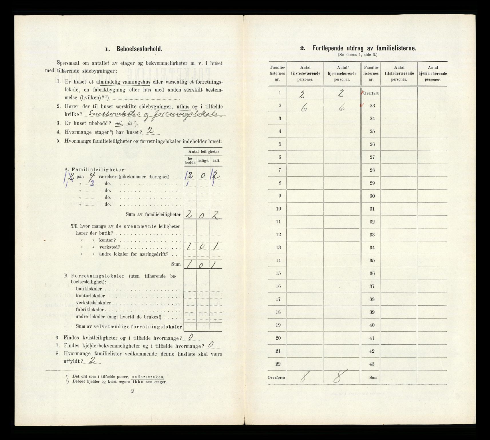 RA, 1910 census for Sandnes, 1910, p. 621