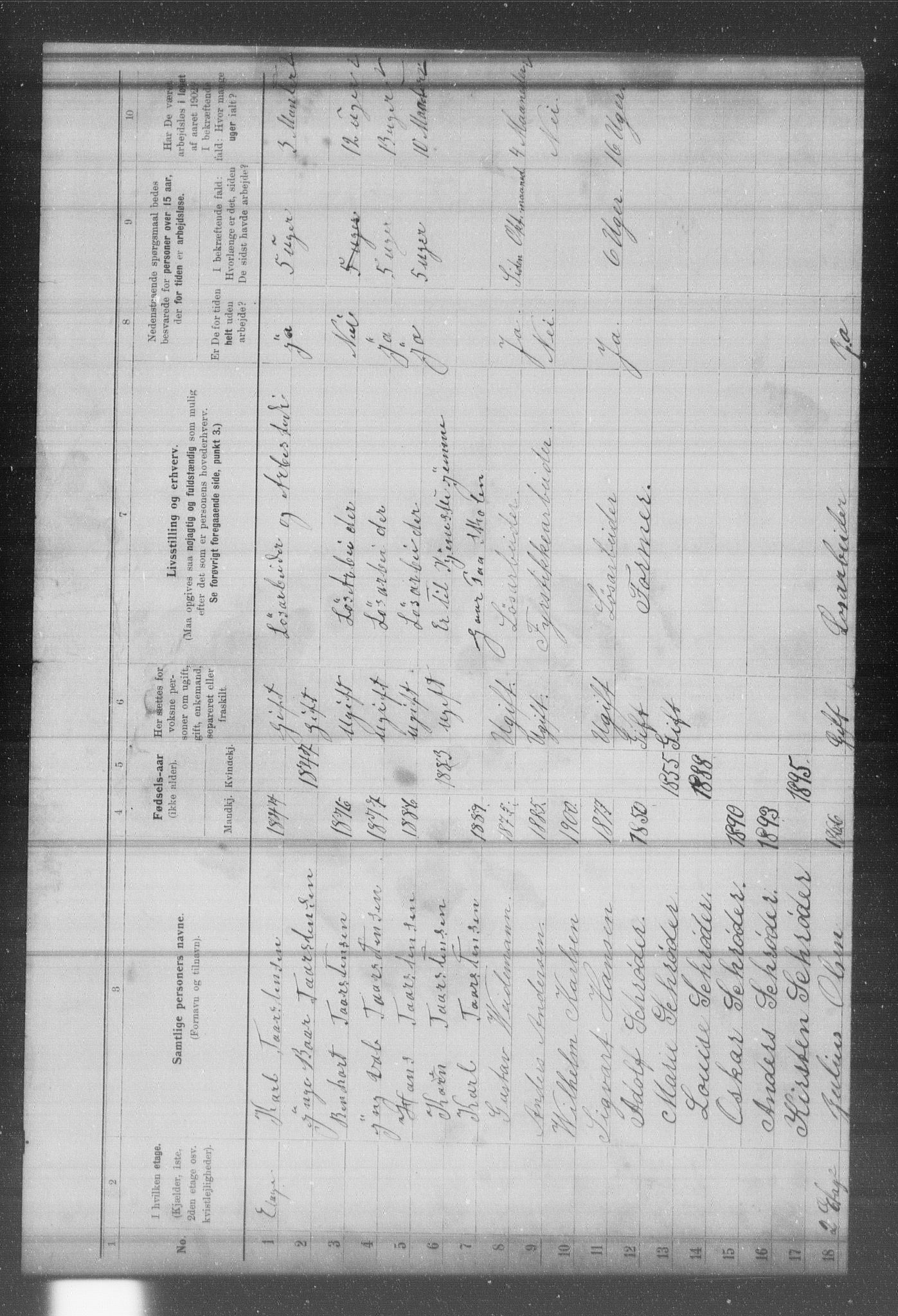 OBA, Municipal Census 1902 for Kristiania, 1902, p. 14408