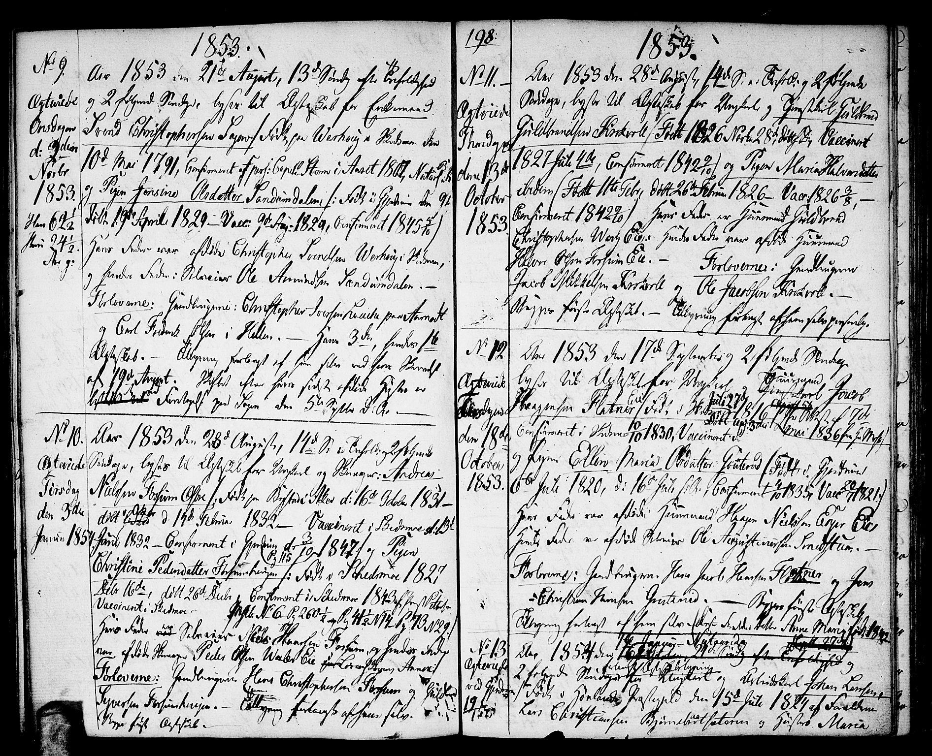 Gjerdrum prestekontor Kirkebøker, SAO/A-10412b/F/Fa/L0003: Parish register (official) no. I 3, 1798-1815, p. 198