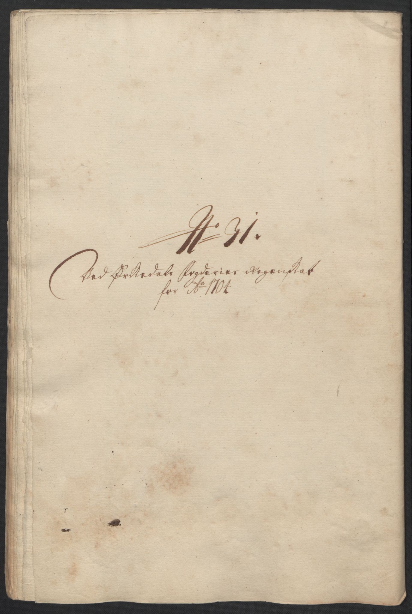 Rentekammeret inntil 1814, Reviderte regnskaper, Fogderegnskap, RA/EA-4092/R60/L3954: Fogderegnskap Orkdal og Gauldal, 1704, p. 236