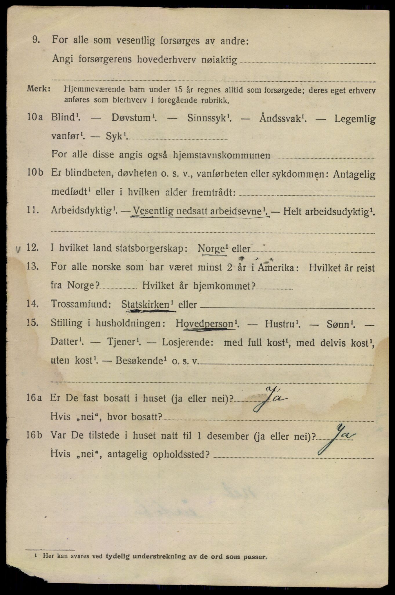 SAO, 1920 census for Kristiania, 1920, p. 400422