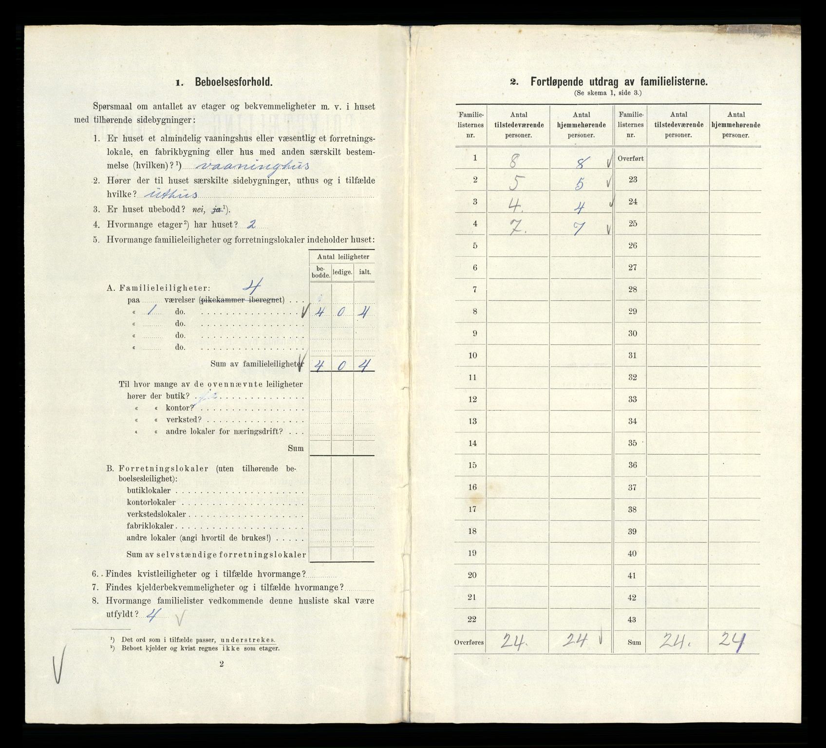 RA, 1910 census for Kristiania, 1910, p. 3718