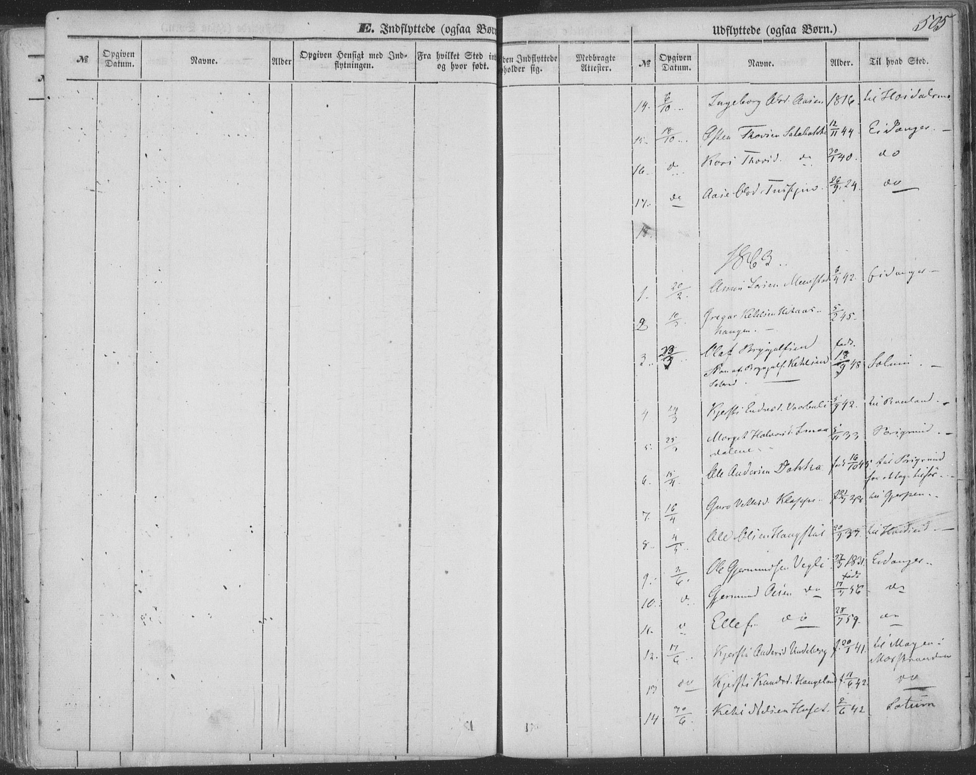 Seljord kirkebøker, AV/SAKO-A-20/F/Fa/L012b: Parish register (official) no. I 12B, 1850-1865, p. 505