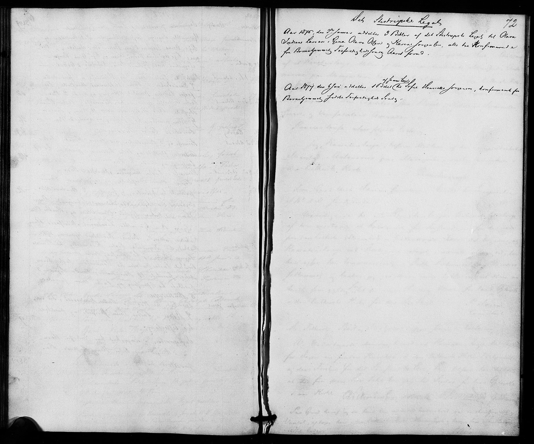 Trefoldighet prestekontor Kirkebøker, AV/SAO-A-10882/I/Ia/L0001: Diary records no. 1, 1858-1877, p. 72