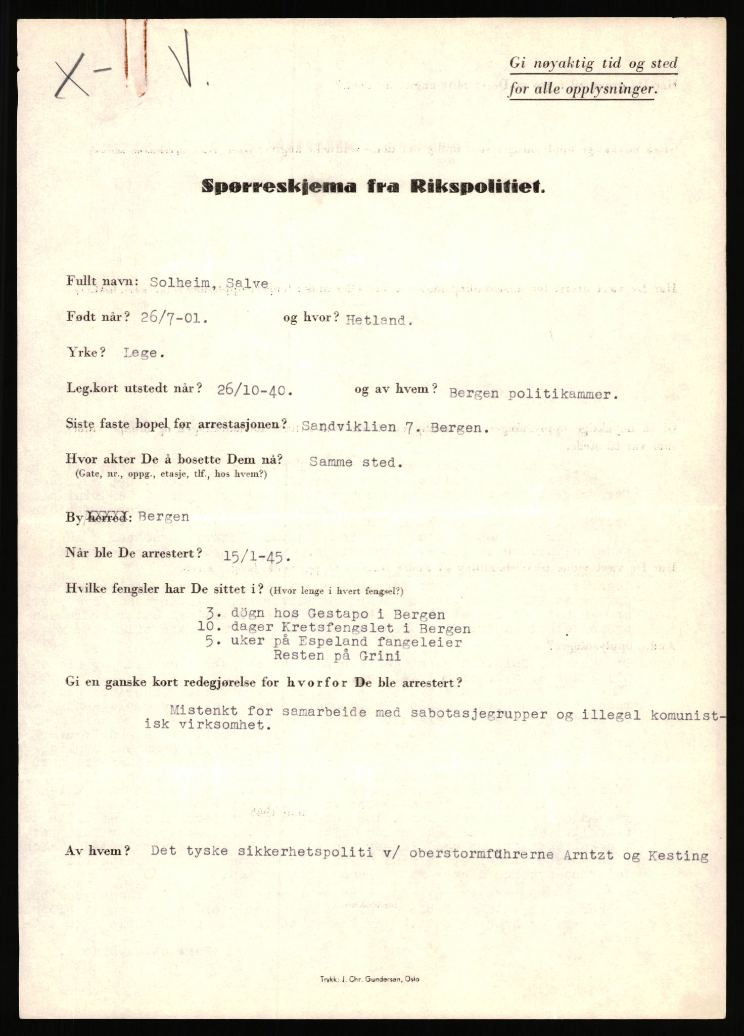 Rikspolitisjefen, AV/RA-S-1560/L/L0015: Scharff, Carlo Max - Stephensen, Gudrun, 1940-1945, p. 878