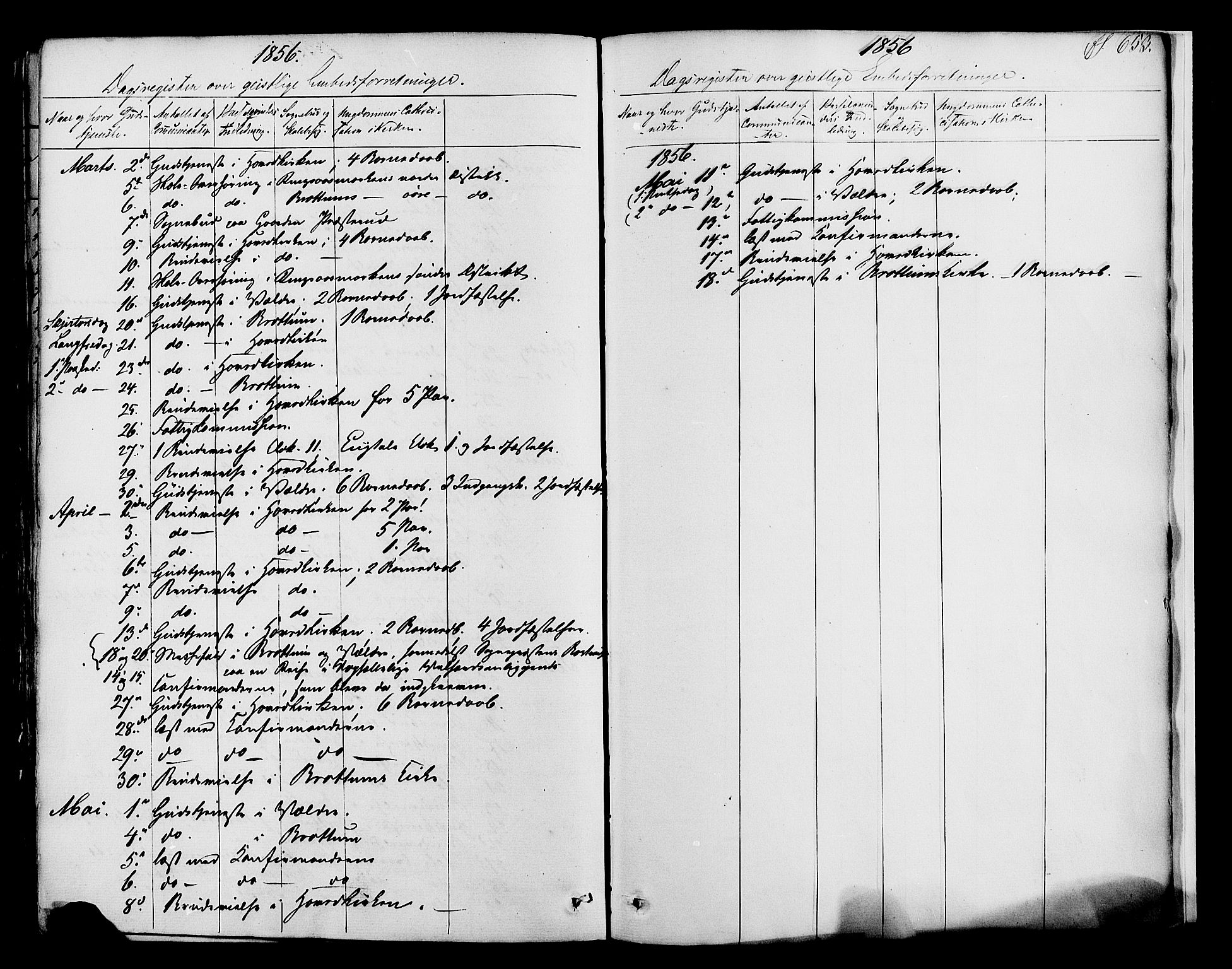 Ringsaker prestekontor, SAH/PREST-014/K/Ka/L0008: Parish register (official) no. 8, 1837-1850, p. 653
