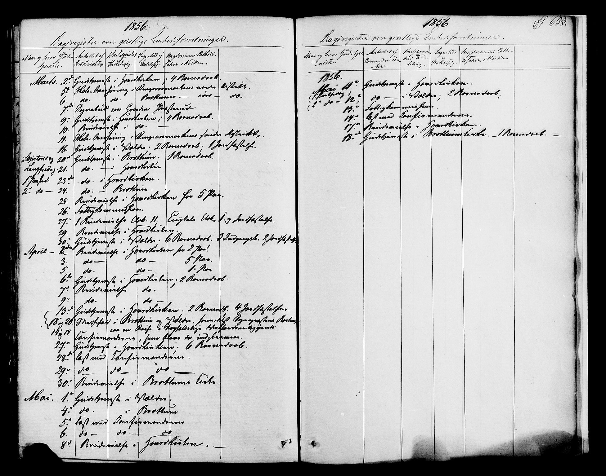 Ringsaker prestekontor, AV/SAH-PREST-014/K/Ka/L0008: Parish register (official) no. 8, 1837-1850, p. 653