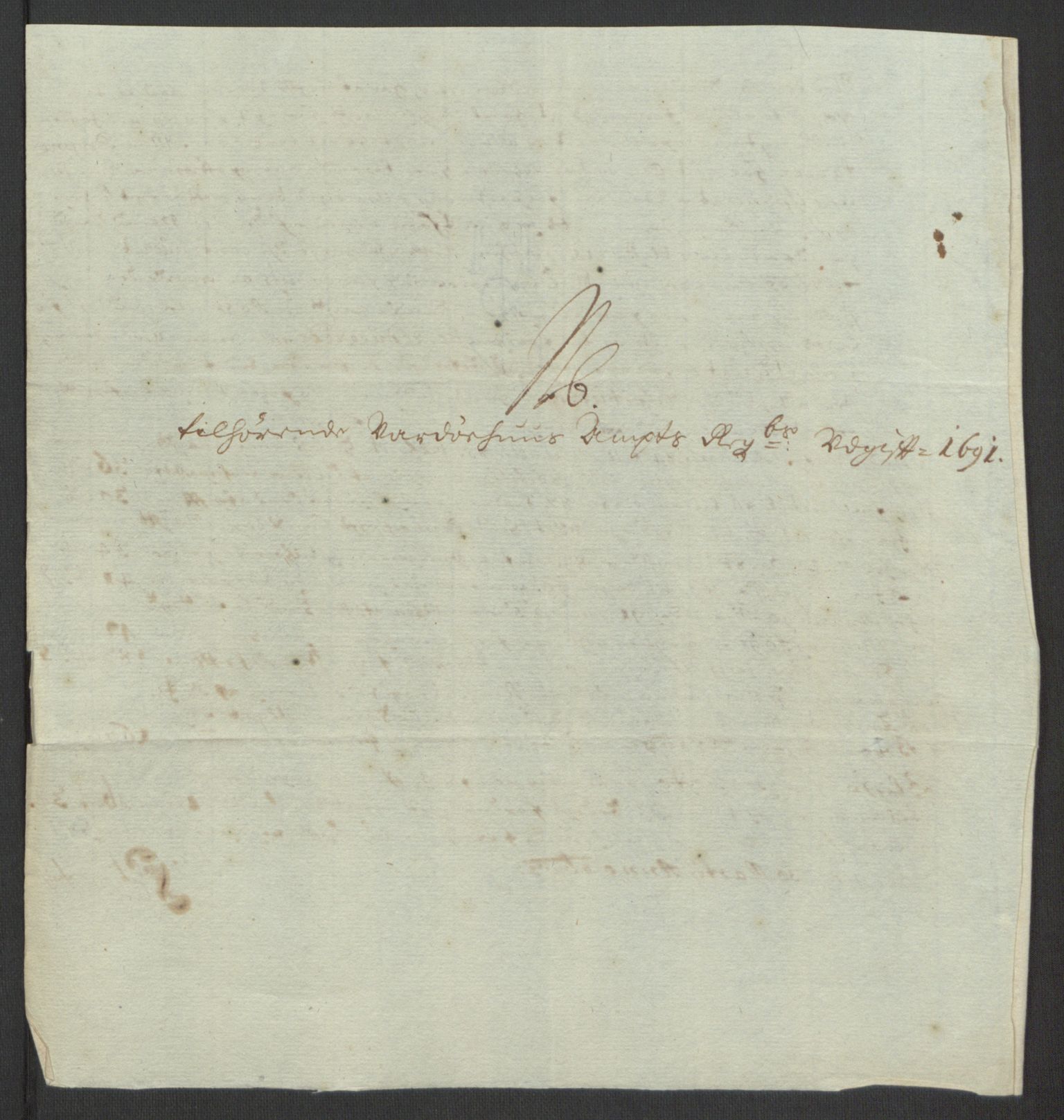 Rentekammeret inntil 1814, Reviderte regnskaper, Fogderegnskap, AV/RA-EA-4092/R69/L4851: Fogderegnskap Finnmark/Vardøhus, 1691-1700, p. 114