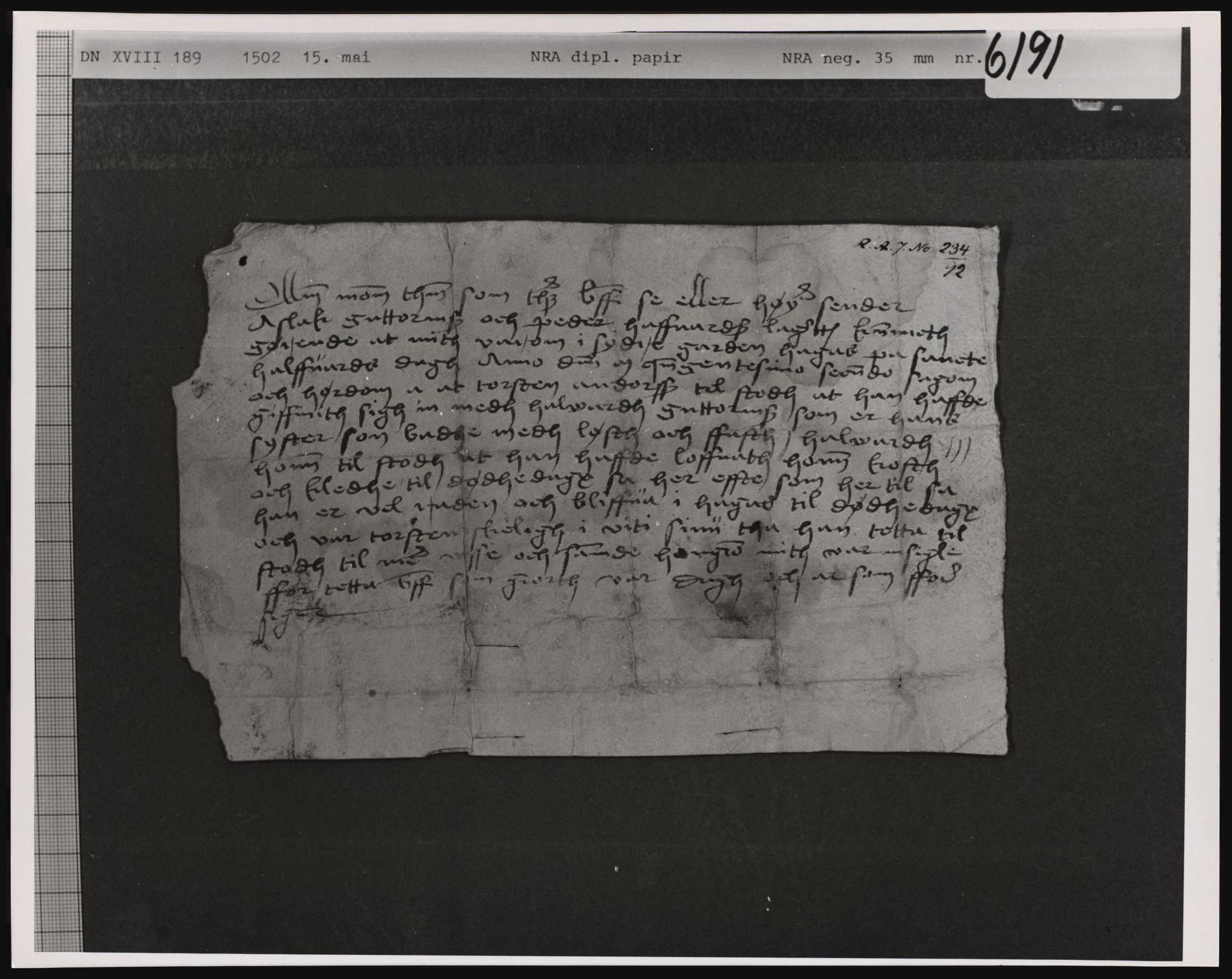 Riksarkivets diplomsamling, AV/RA-EA-5965/F02, 1395-1570, p. 486