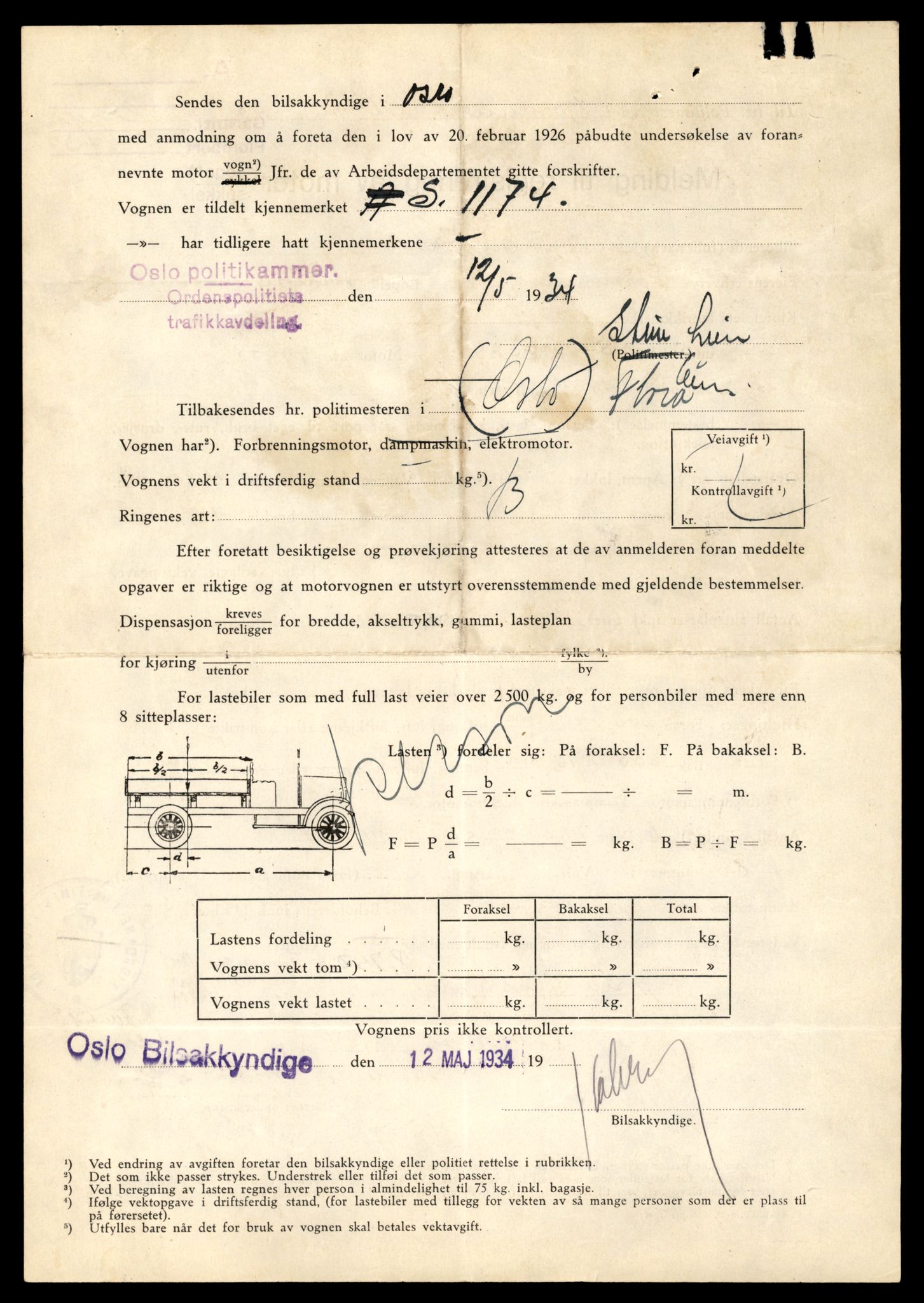 Møre og Romsdal vegkontor - Ålesund trafikkstasjon, AV/SAT-A-4099/F/Fe/L0034: Registreringskort for kjøretøy T 12500 - T 12652, 1927-1998, p. 1209