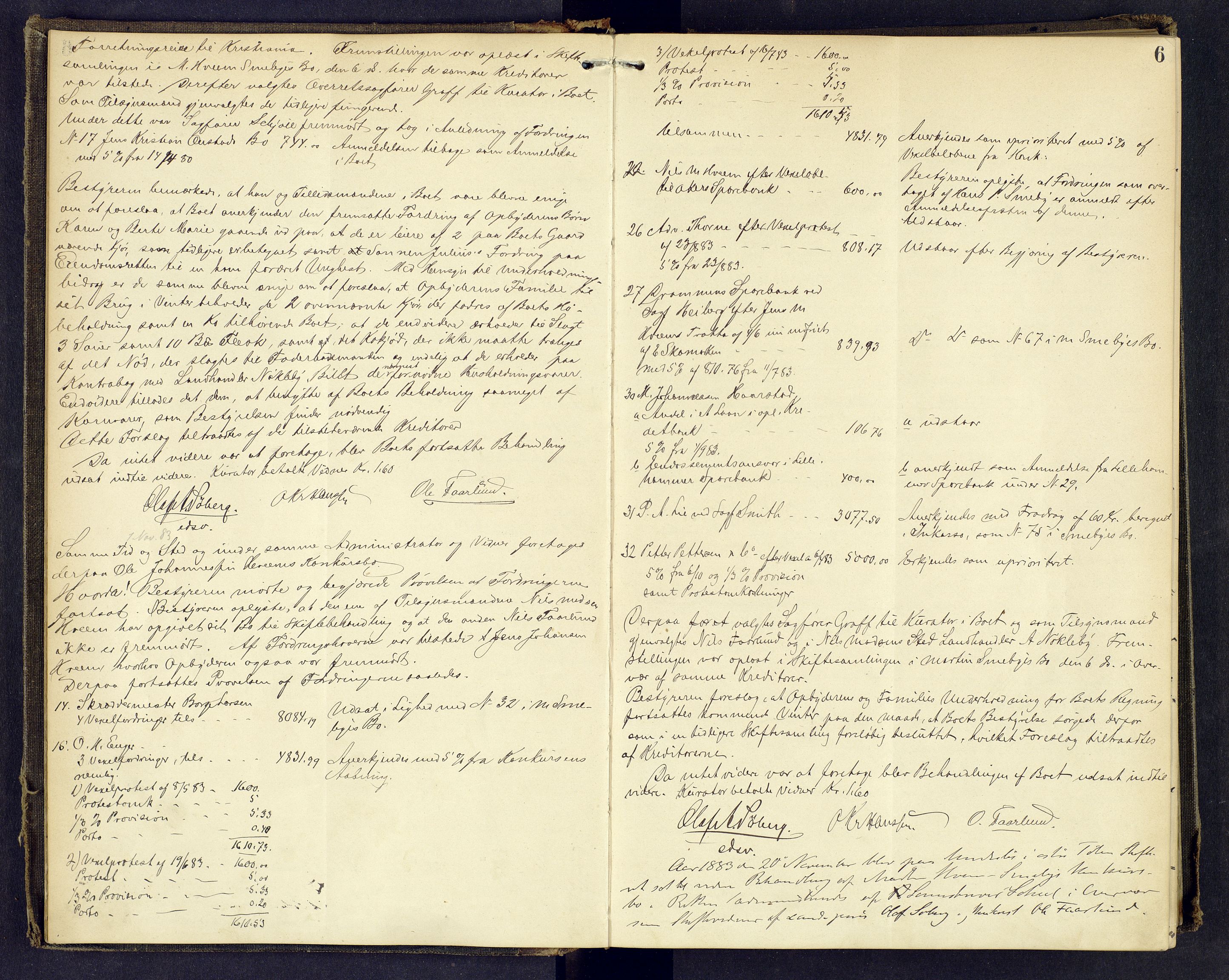 Toten tingrett, AV/SAH-TING-006/J/Je/L0006: Skifteregistreringsprotokoll - Østre Toten, 1883-1893, p. 5b-6a