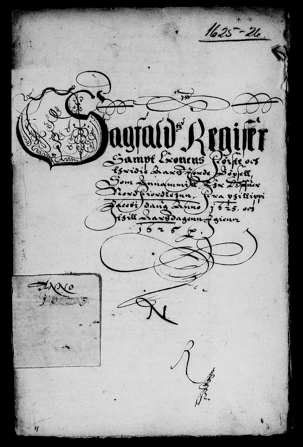 Rentekammeret inntil 1814, Reviderte regnskaper, Lensregnskaper, AV/RA-EA-5023/R/Rb/Rbt/L0039: Bergenhus len, 1625-1626