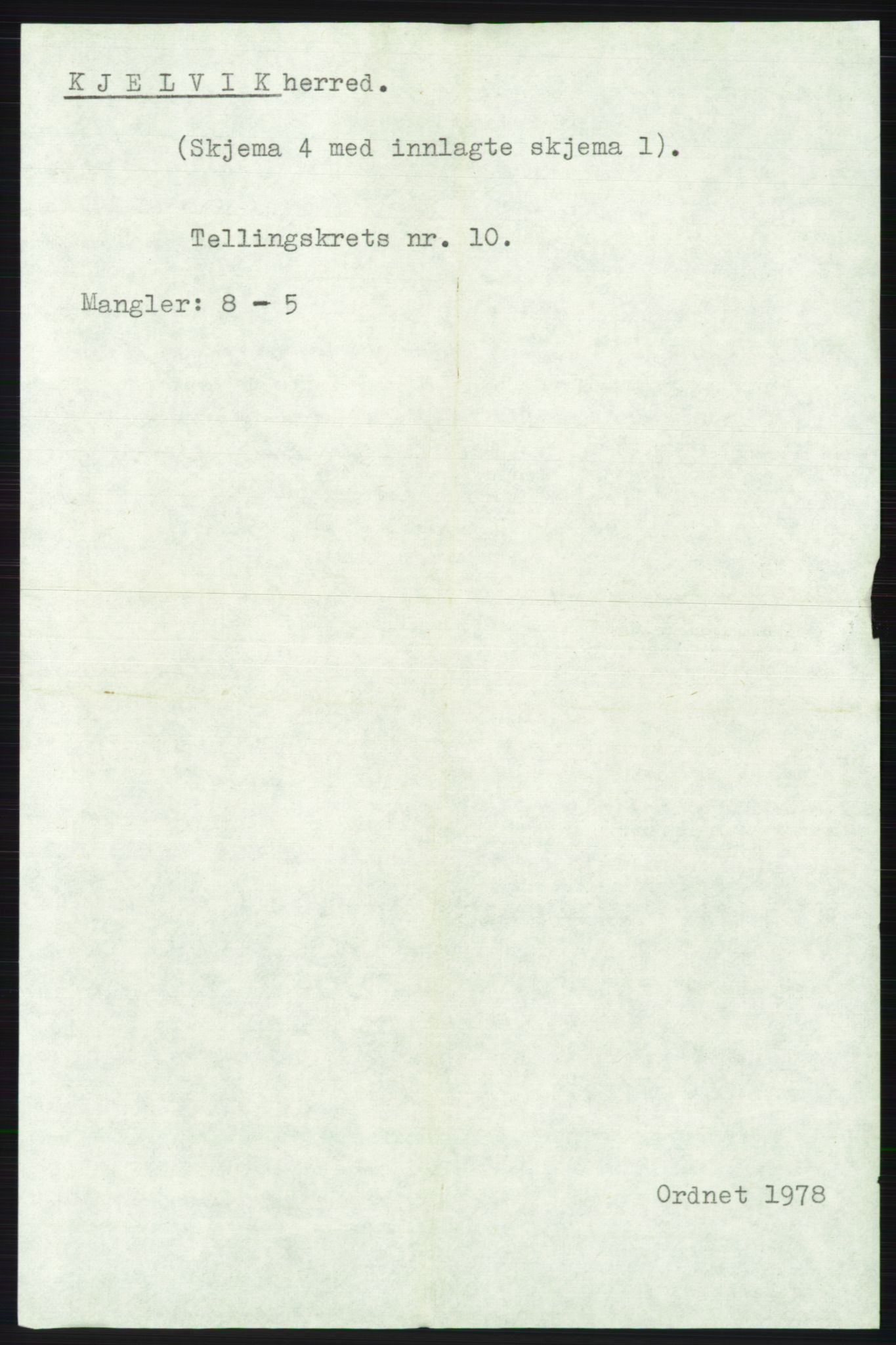 SATØ, 1920 census for Kjelvik, 1920, p. 7514