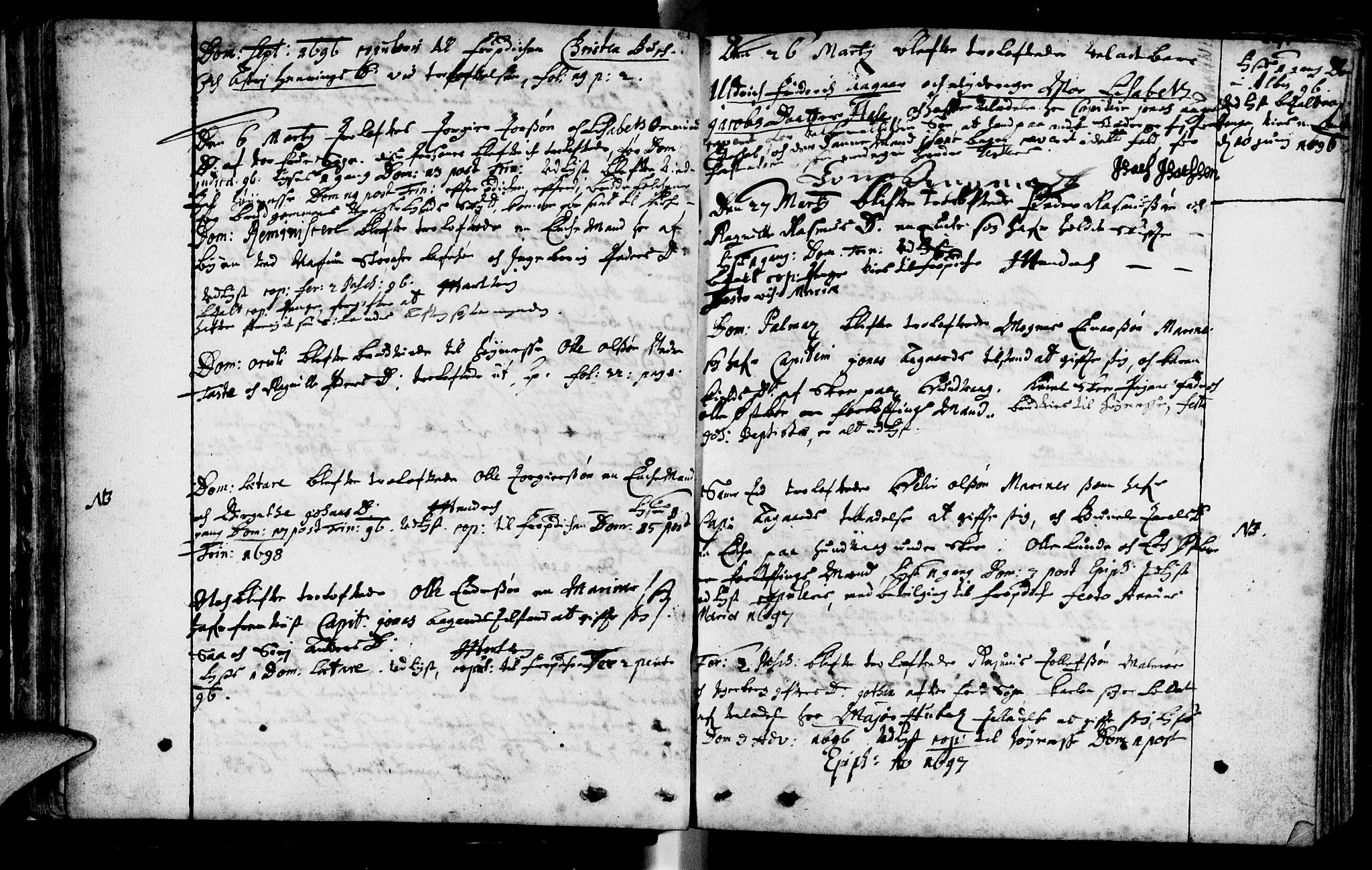 Domkirken sokneprestkontor, AV/SAST-A-101812/001/30/30BA/L0001: Parish register (official) no. A 1 /1, 1688-1727, p. 24