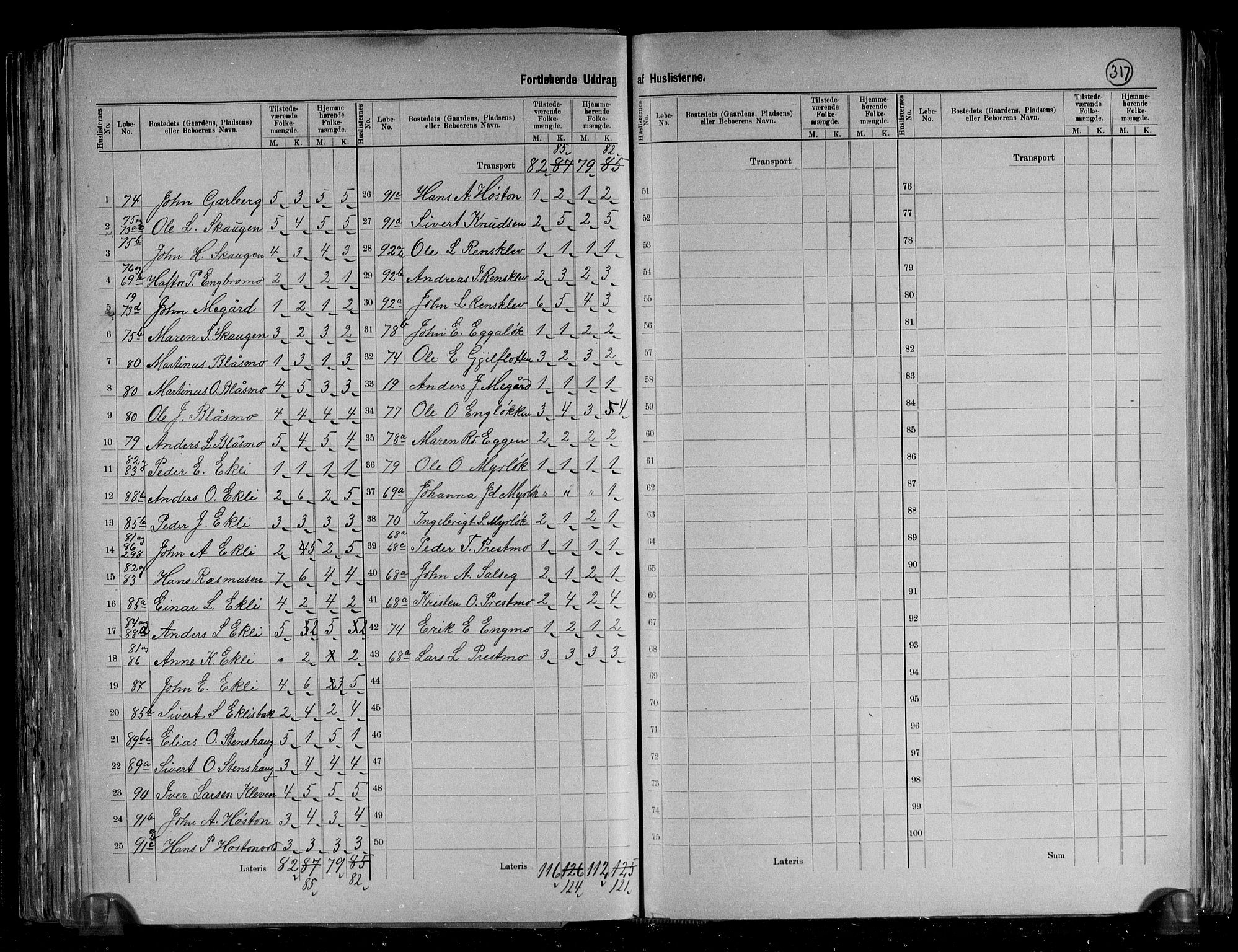 RA, 1891 census for 1638 Orkdal, 1891, p. 16