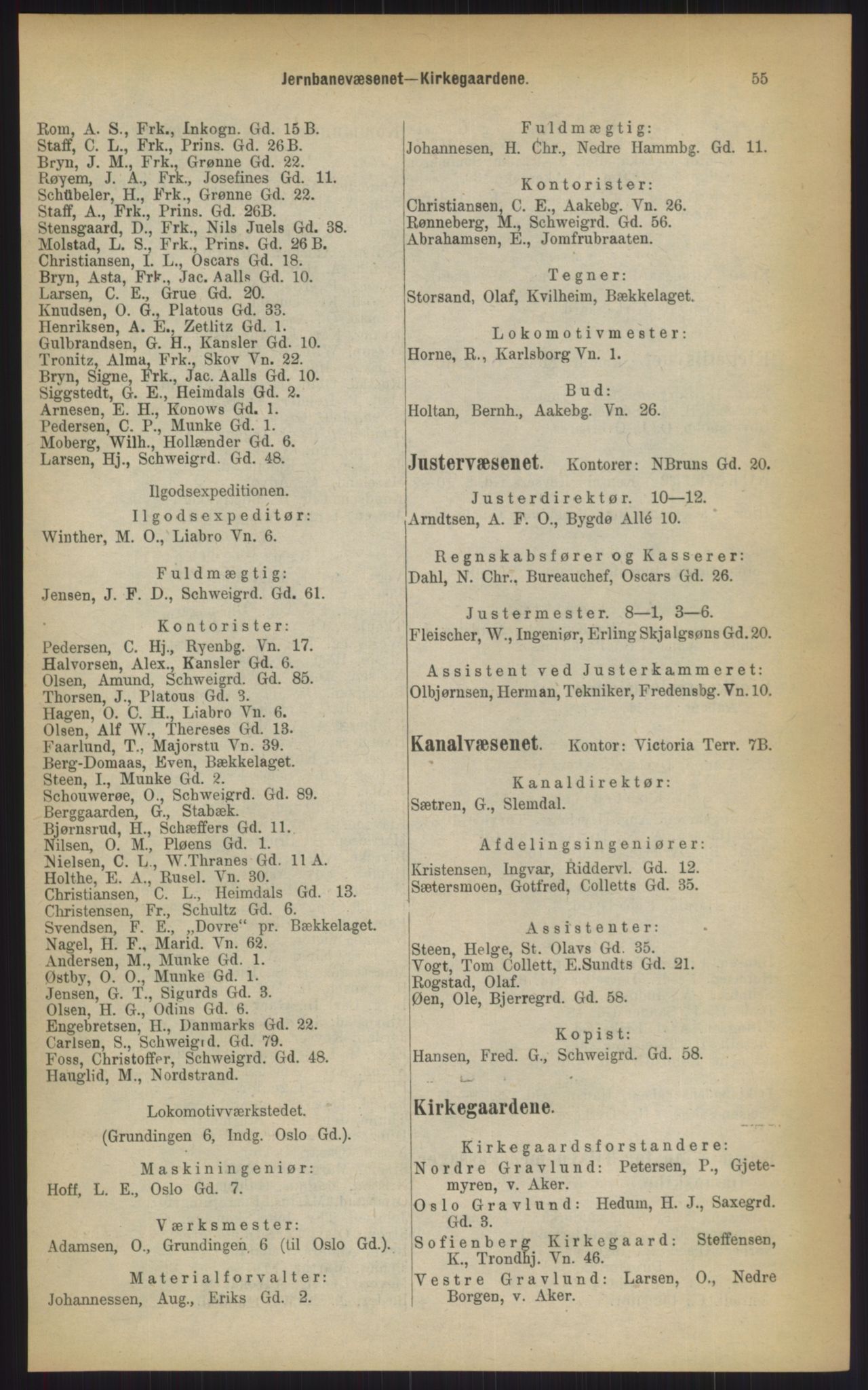 Kristiania/Oslo adressebok, PUBL/-, 1903, p. 55