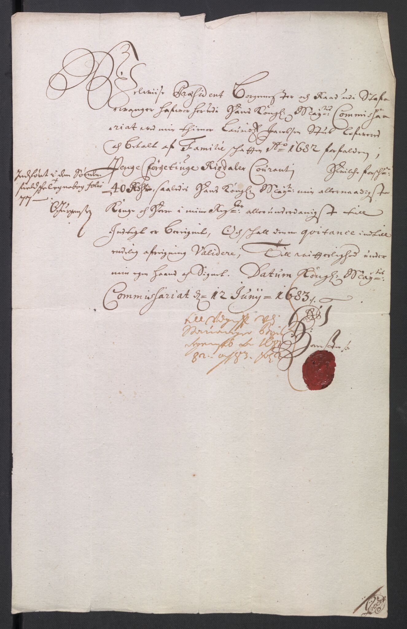 Rentekammeret inntil 1814, Reviderte regnskaper, Byregnskaper, AV/RA-EA-4066/R/Ro/L0301: [O3] Kontribusjonsregnskap, 1679-1684, p. 191