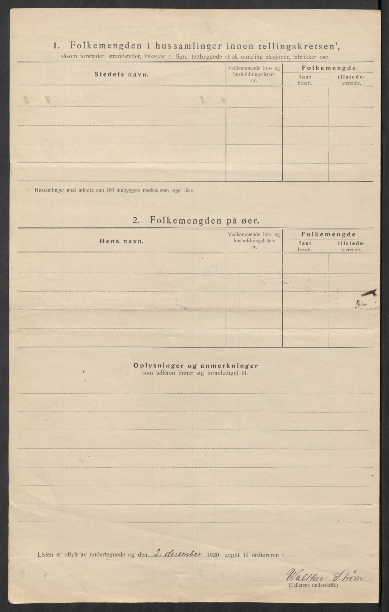 SAT, 1920 census for Hemne, 1920, p. 41