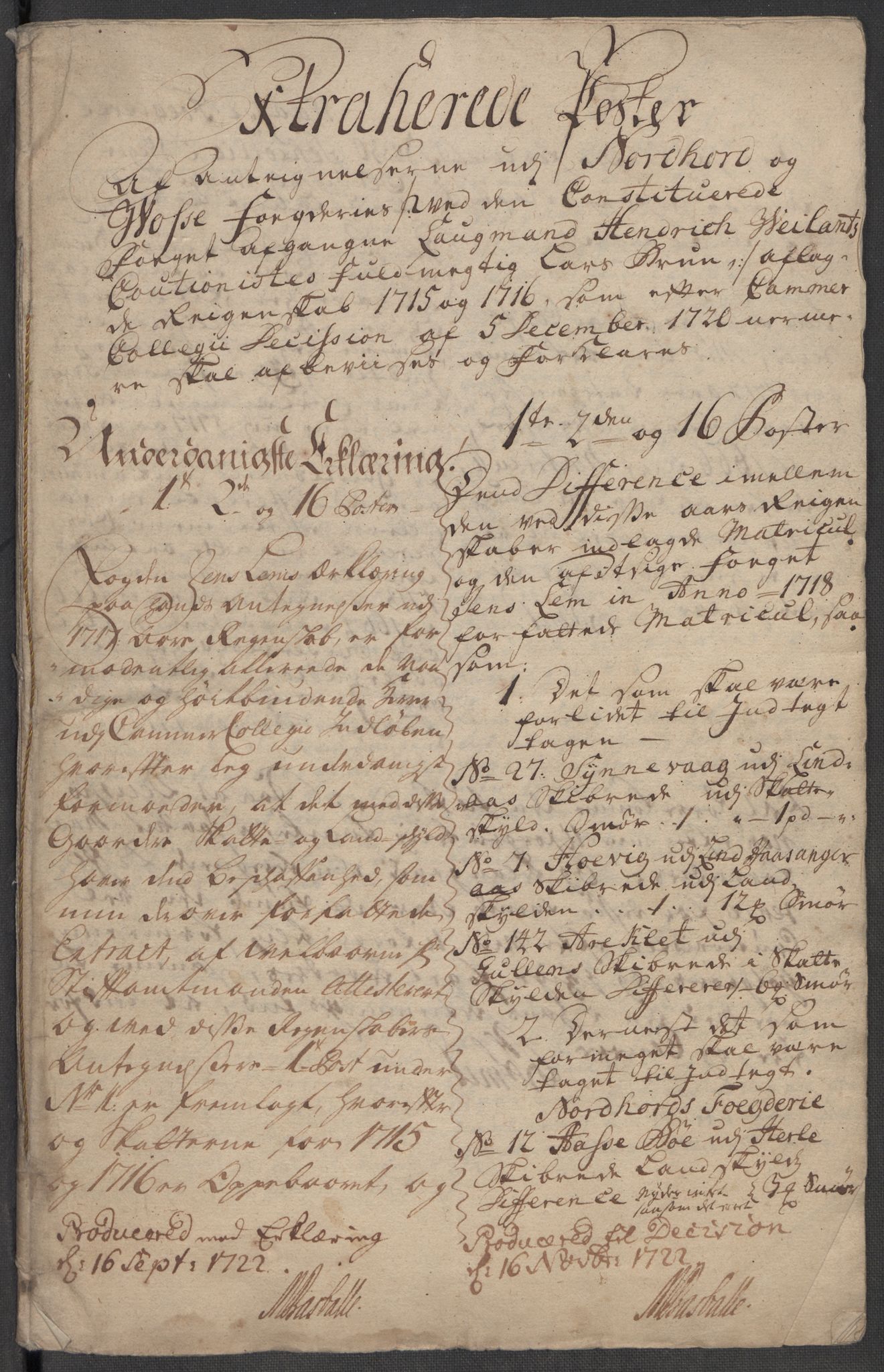 Rentekammeret inntil 1814, Reviderte regnskaper, Fogderegnskap, RA/EA-4092/R51/L3198: Fogderegnskap Nordhordland og Voss, 1715, p. 378