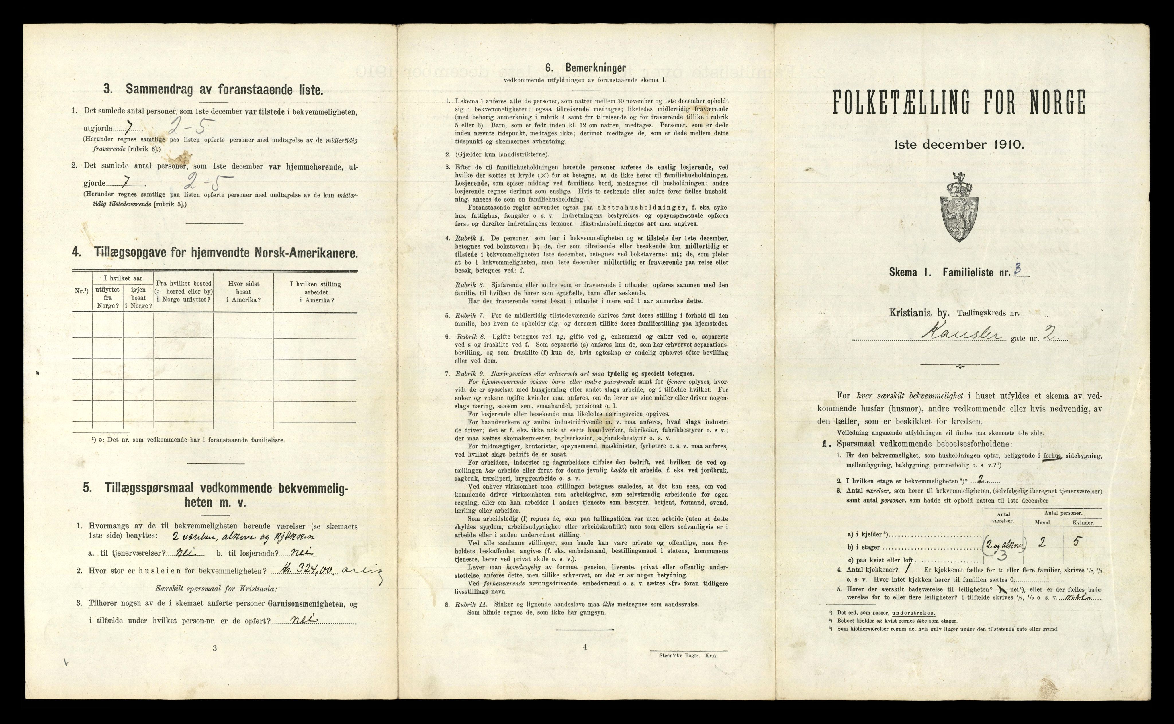 RA, 1910 census for Kristiania, 1910, p. 46901