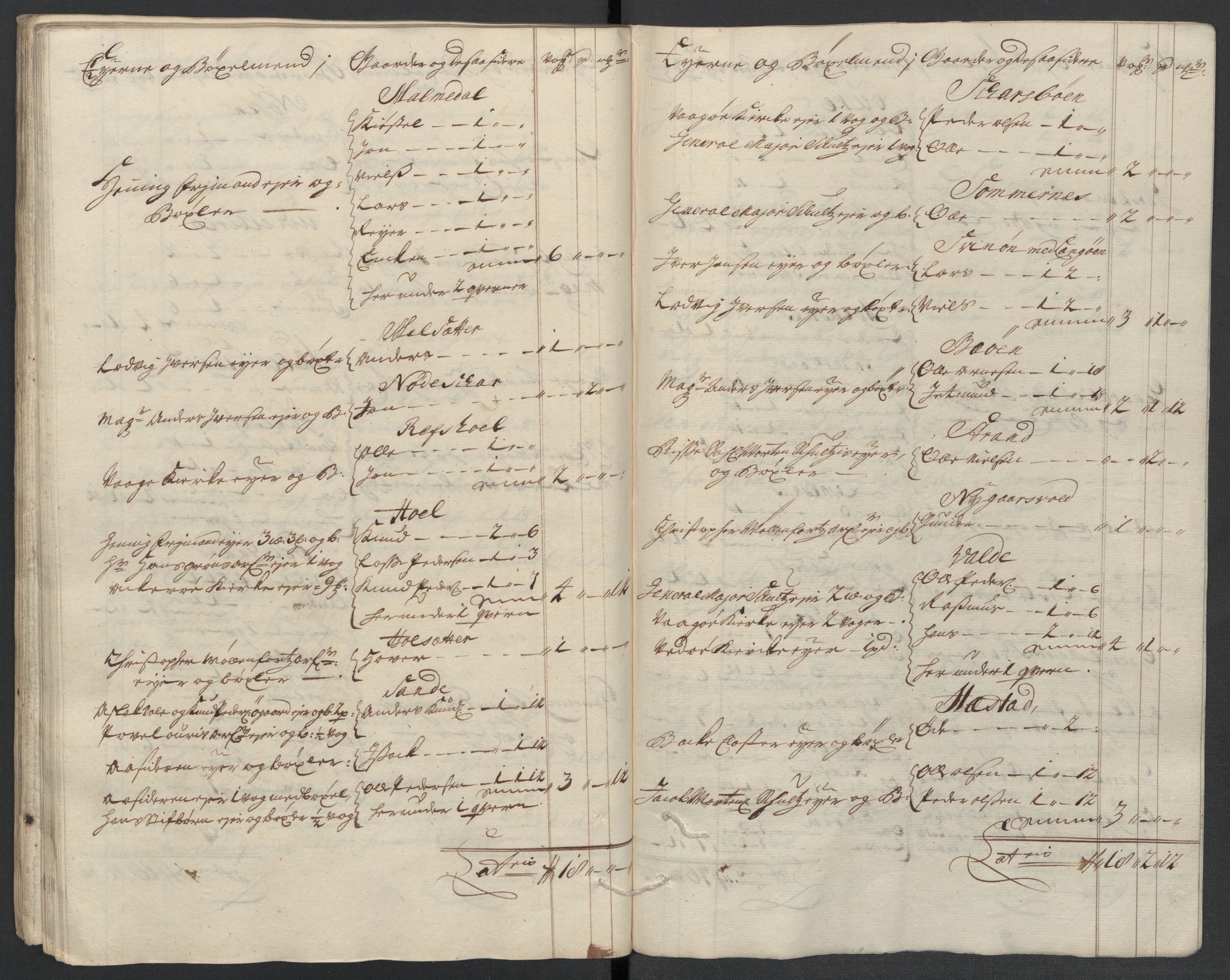 Rentekammeret inntil 1814, Reviderte regnskaper, Fogderegnskap, AV/RA-EA-4092/R55/L3659: Fogderegnskap Romsdal, 1709-1710, p. 330