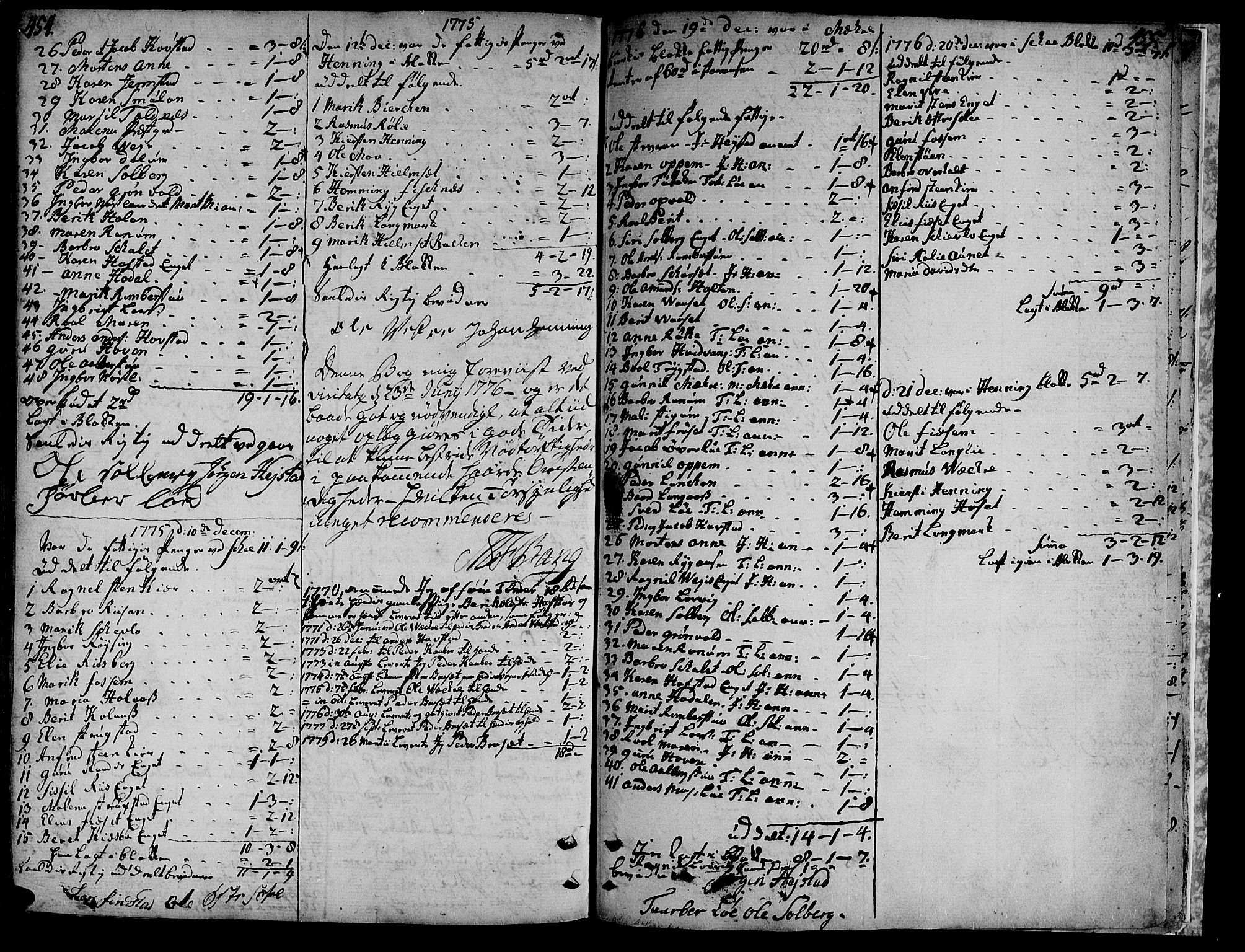 Ministerialprotokoller, klokkerbøker og fødselsregistre - Nord-Trøndelag, SAT/A-1458/735/L0331: Parish register (official) no. 735A02, 1762-1794, p. 454-455