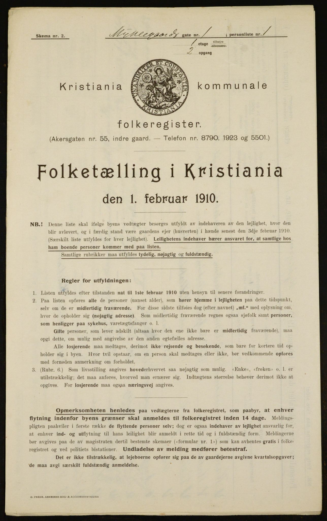 OBA, Municipal Census 1910 for Kristiania, 1910, p. 65829