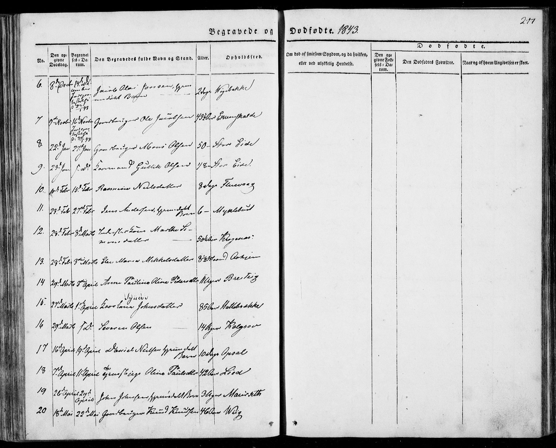 Ministerialprotokoller, klokkerbøker og fødselsregistre - Møre og Romsdal, AV/SAT-A-1454/501/L0005: Parish register (official) no. 501A05, 1831-1844, p. 211