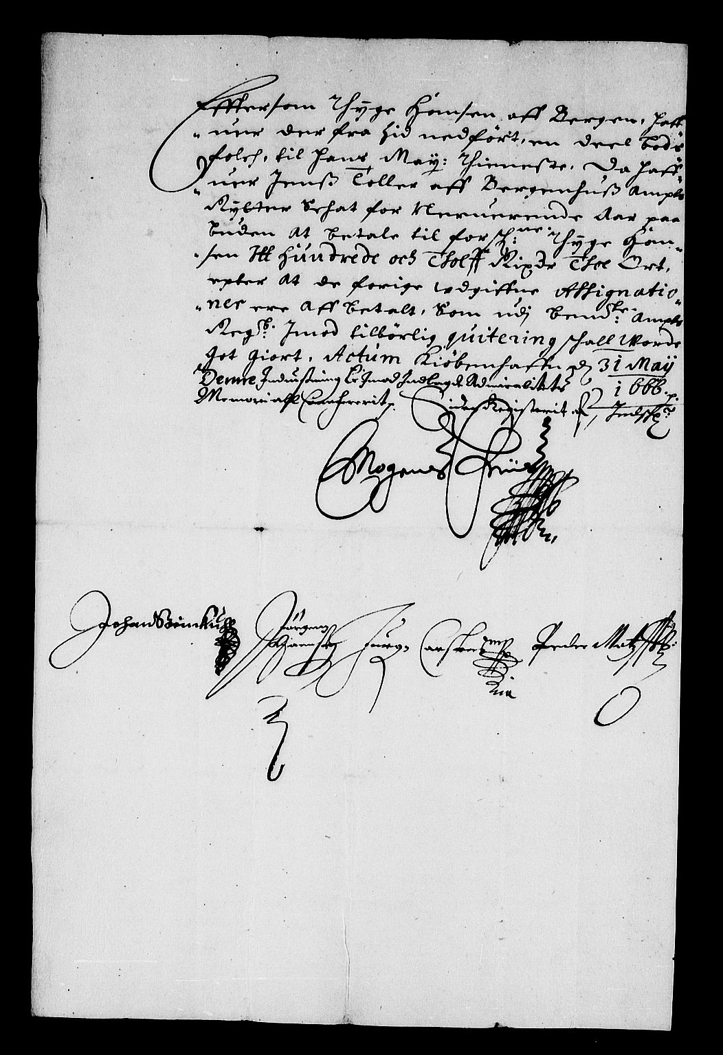 Rentekammeret inntil 1814, Reviderte regnskaper, Stiftamtstueregnskaper, Bergen stiftamt, AV/RA-EA-6043/R/Rc/L0023: Bergen stiftamt, 1666-1667