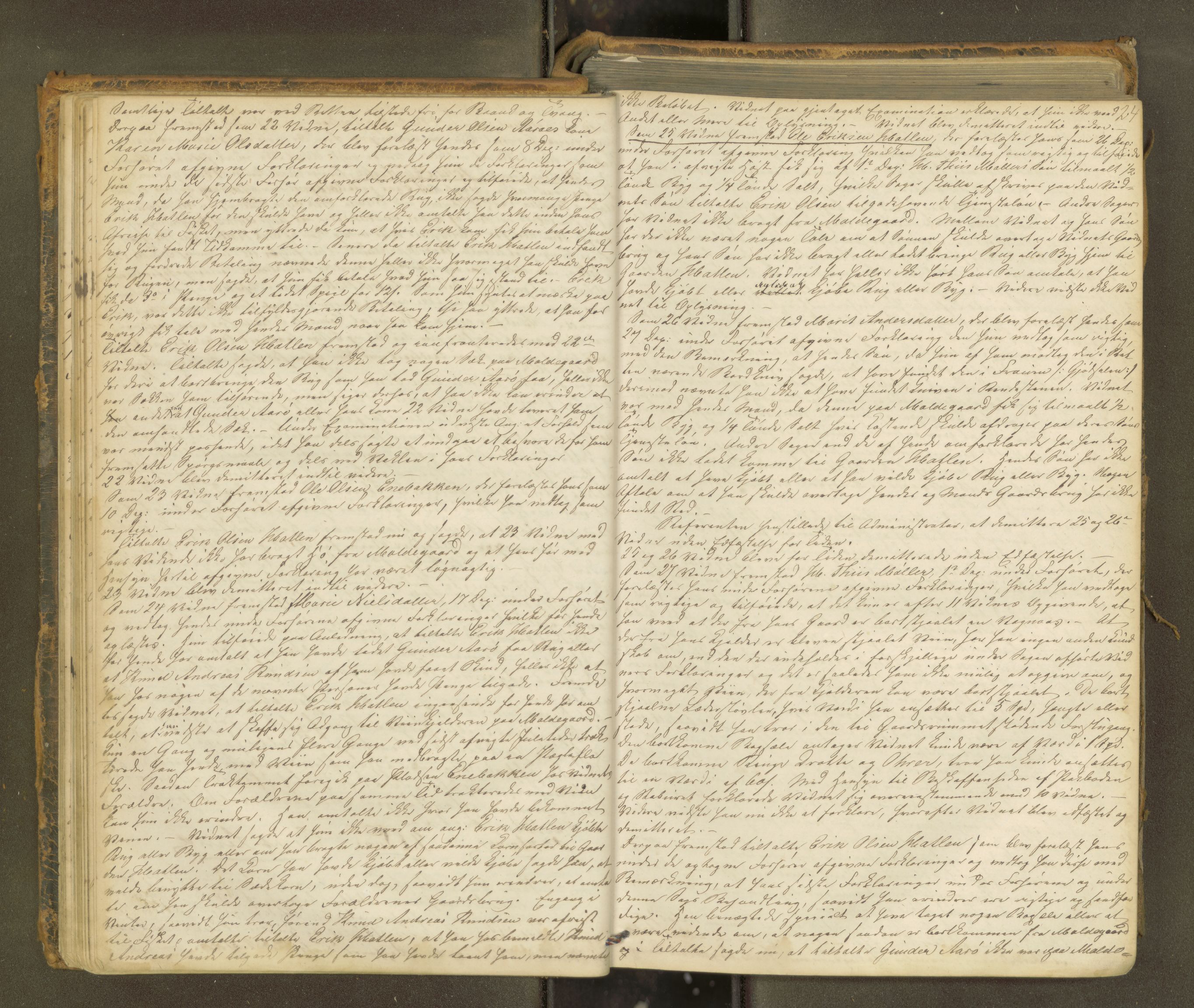 Molde byfogd, AV/SAT-A-0025/1/1A/L0010: Justisprotokoll, 1863-1869, p. 23b-24a