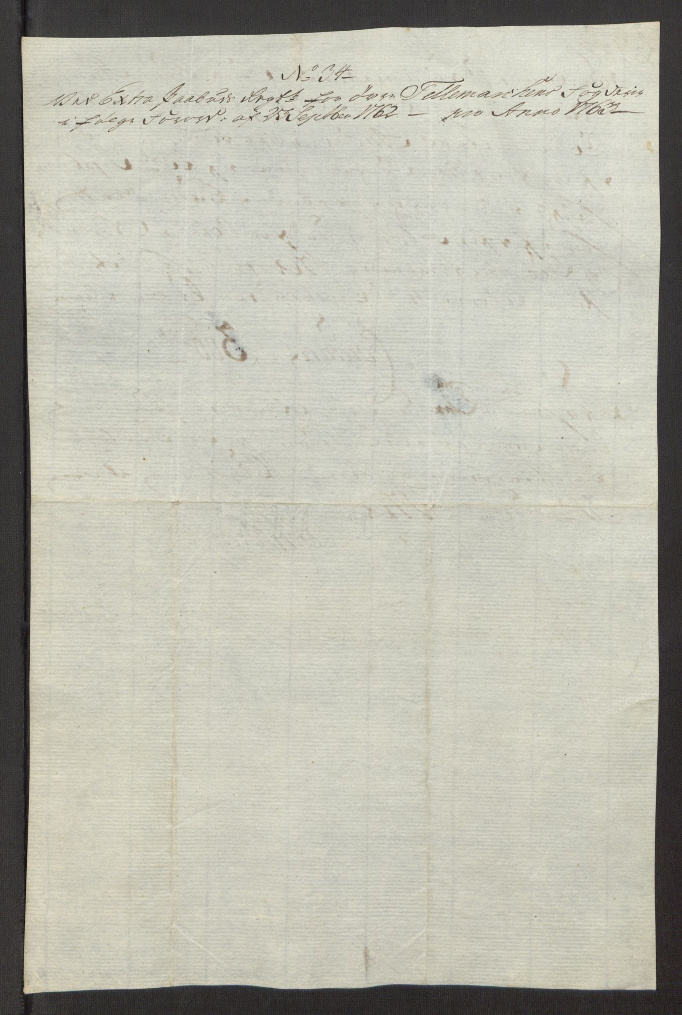 Rentekammeret inntil 1814, Reviderte regnskaper, Fogderegnskap, RA/EA-4092/R38/L2293: Ekstraskatten Øvre Telemark, 1762-1770, p. 23