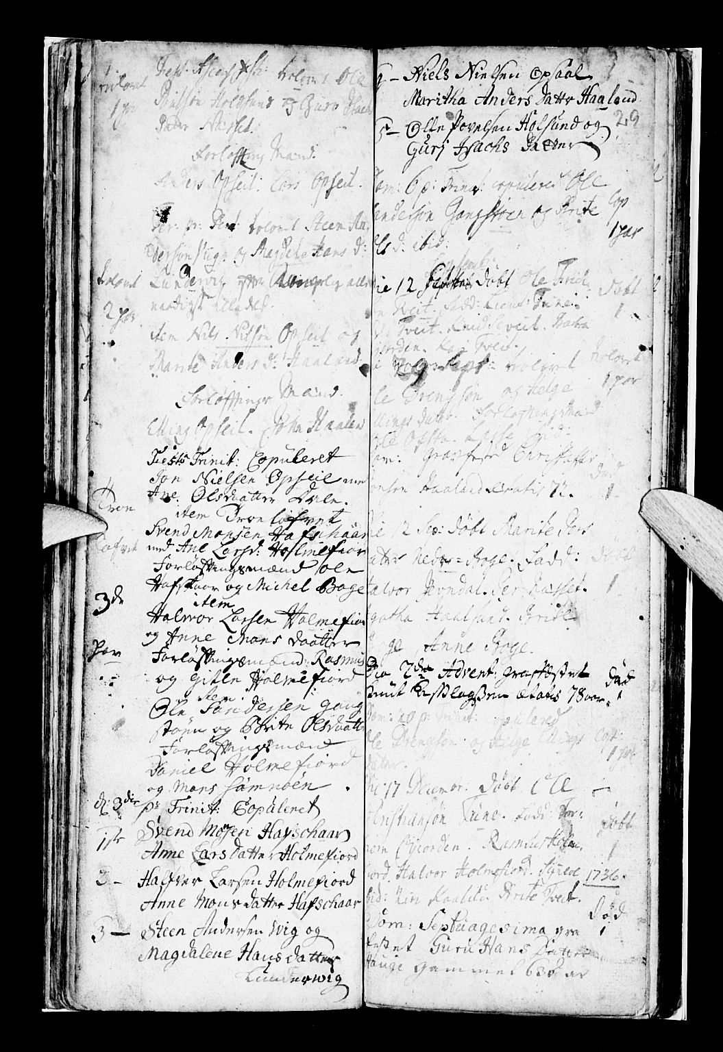 Os sokneprestembete, SAB/A-99929: Parish register (official) no. A 7, 1723-1760, p. 29