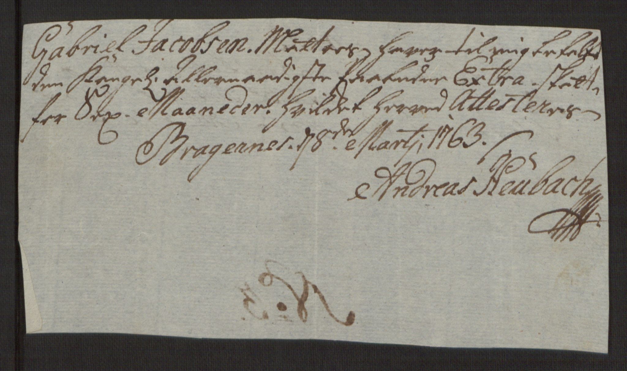 Rentekammeret inntil 1814, Reviderte regnskaper, Byregnskaper, AV/RA-EA-4066/R/Rg/L0144/0001: [G4] Kontribusjonsregnskap / Ekstraskatt, 1762-1767, p. 177